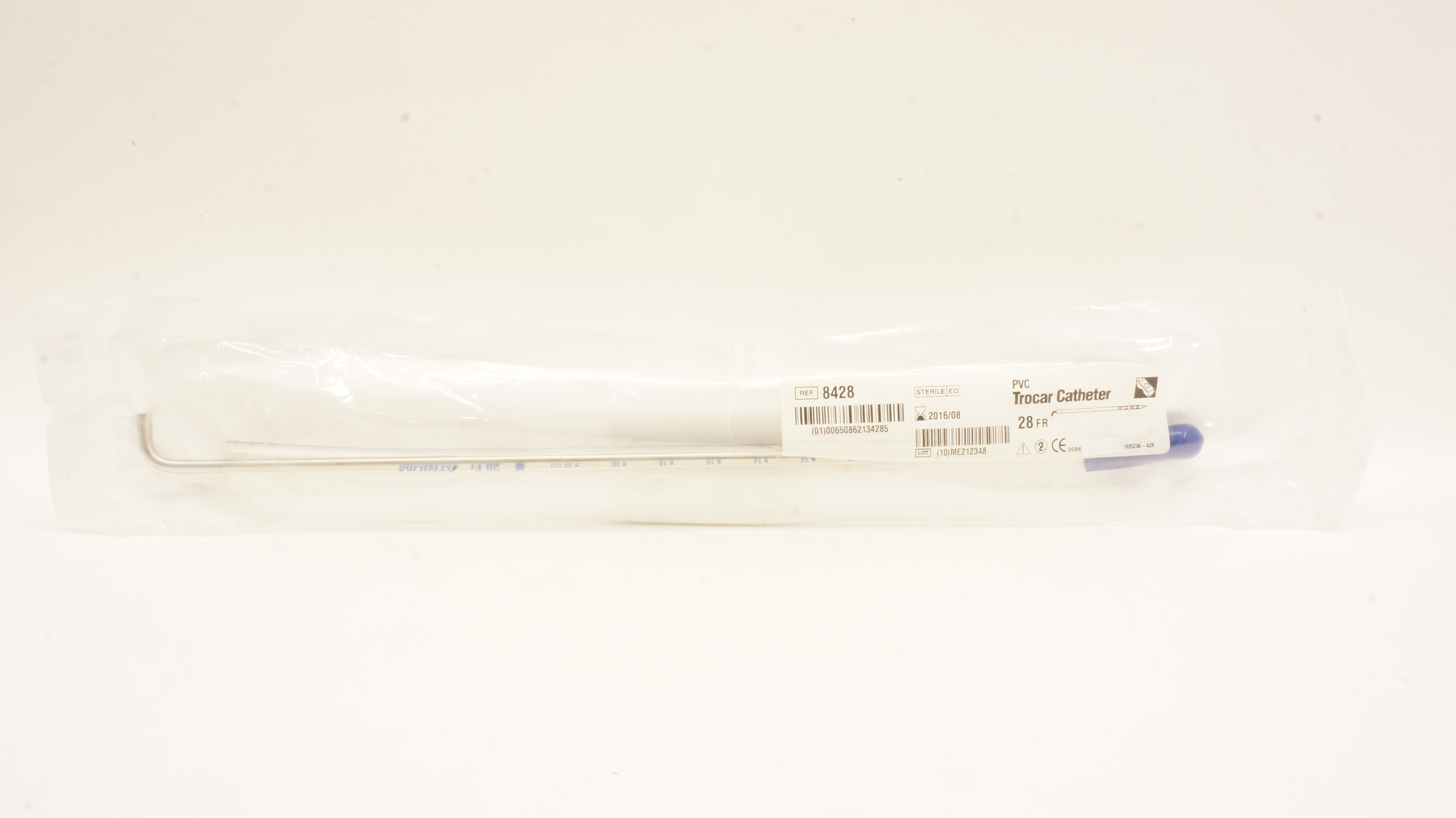 Atrium 8424 PVC Trocar Cath. 24 Fr (x)