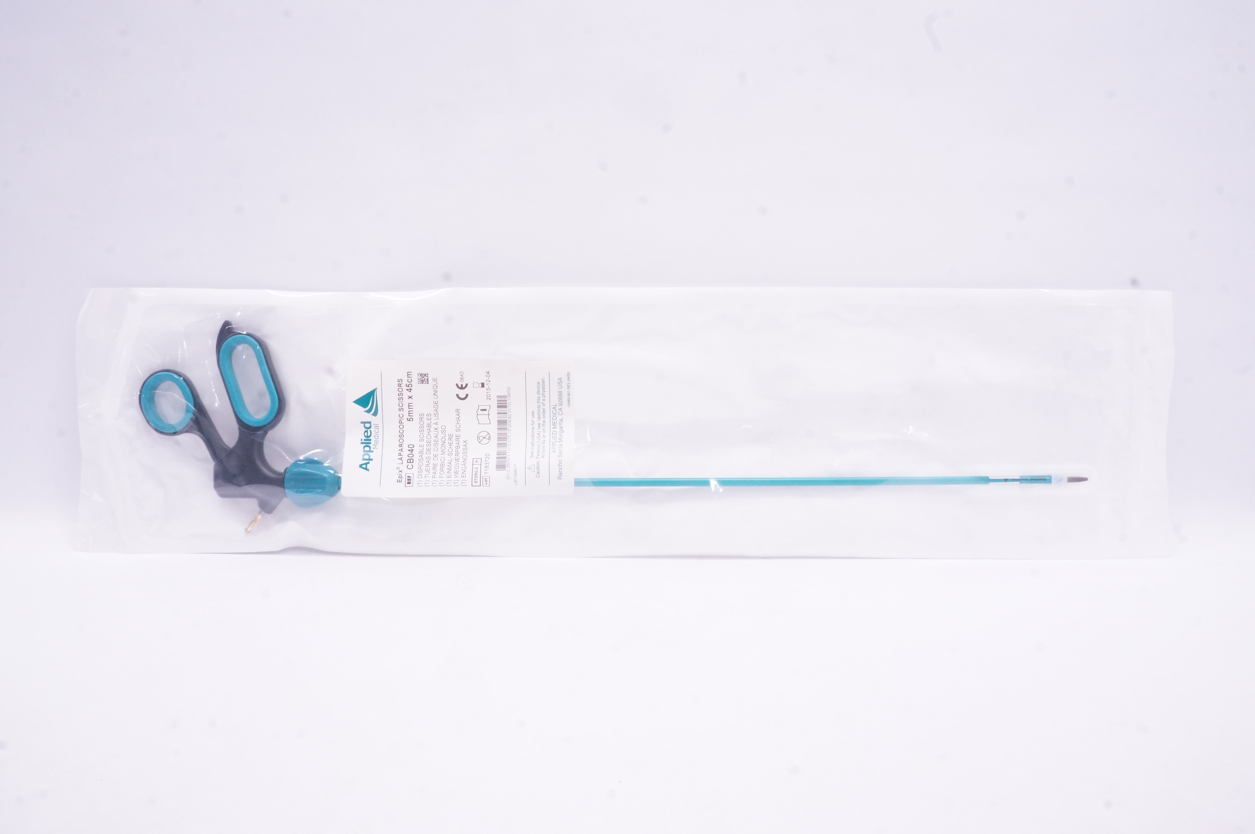Applied Medical CB040 Disposable Scissors 5mm x 45cm (x)