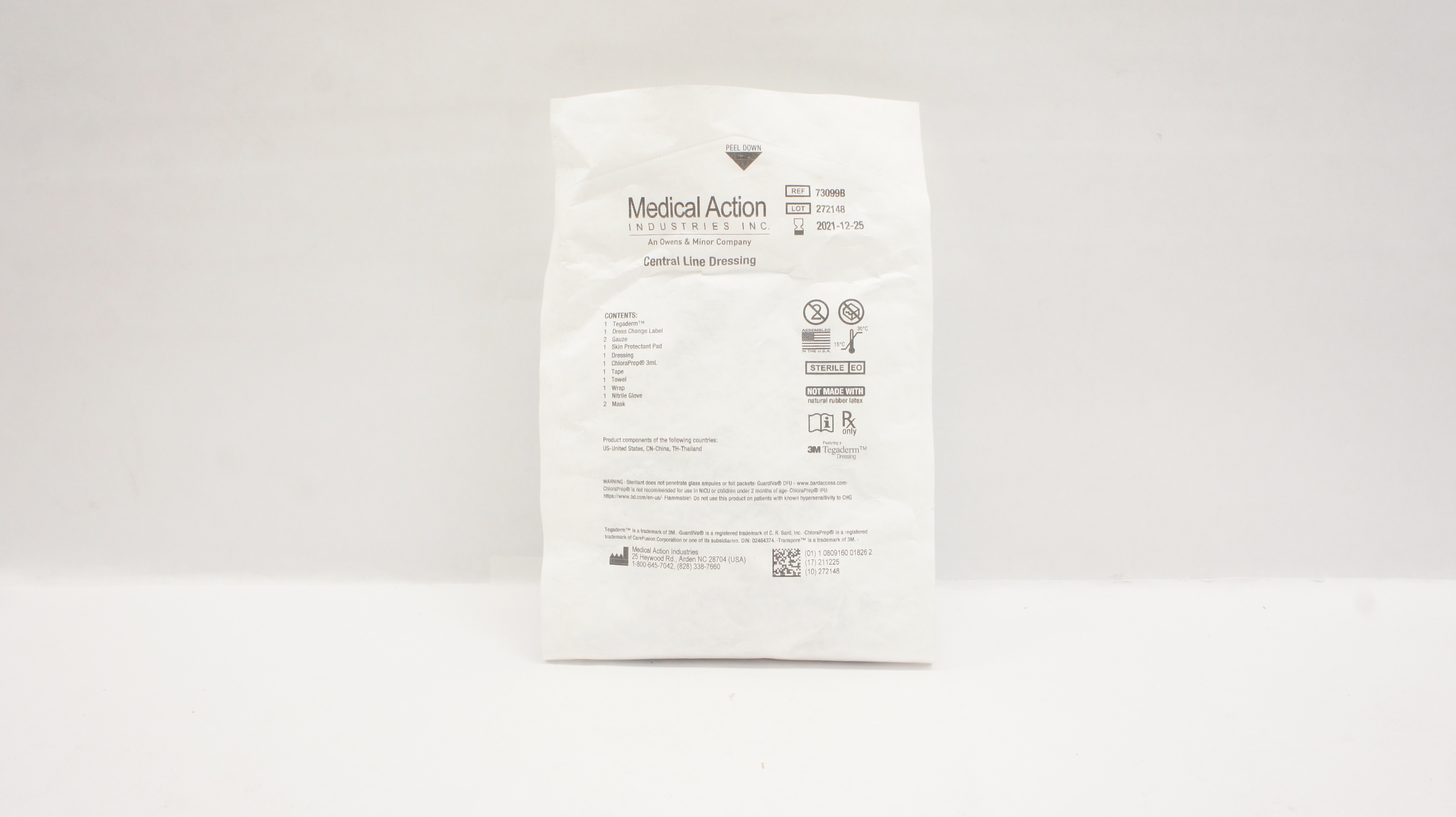 Medical Action 73099B 3M Tegaderm Central Line Dressing (x)