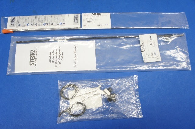 Karl Storz 34461MD Click Line Scissors, Straight, Size 5 mm, Length 43 cm