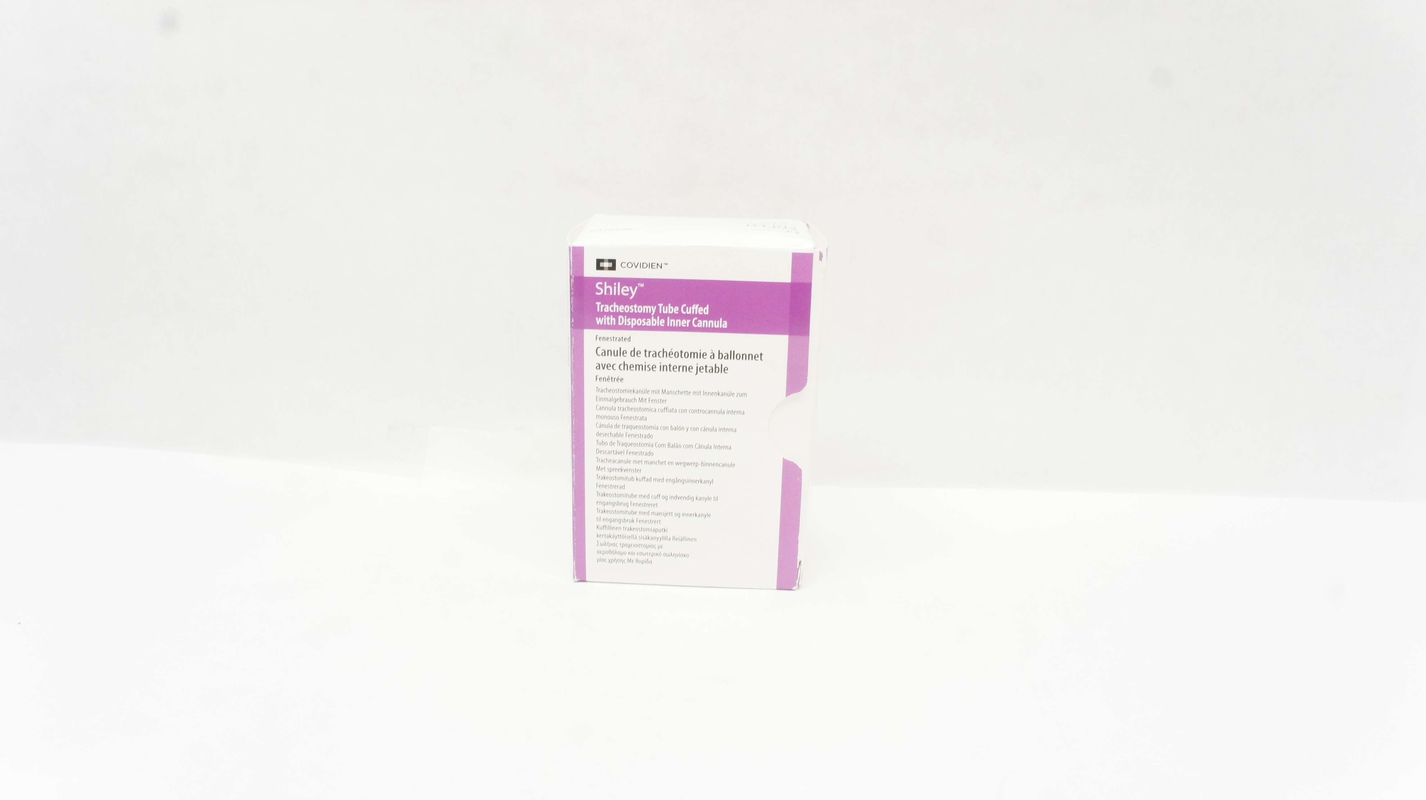 Covidien 6DFEN Shiley Tracheostomy Tube Cuffed 6.4 x 10.8 x 24.0 x 74mm (x)