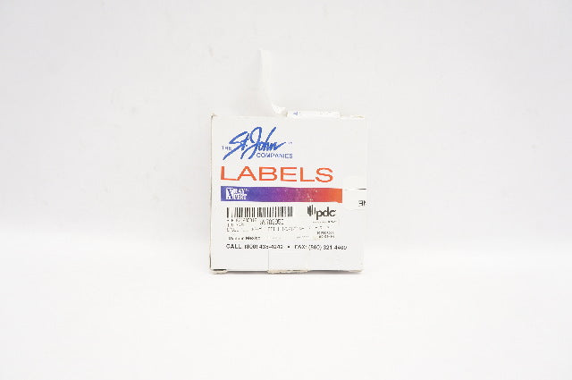 PDC 59708953 ST. JOHN Drug Labels 1-1/2" x 1/2", White, 1000/Roll