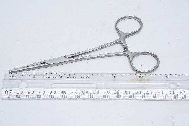 Sklar 17-2055 Kelly Hemostatic Straight Forceps 5-1/2inch