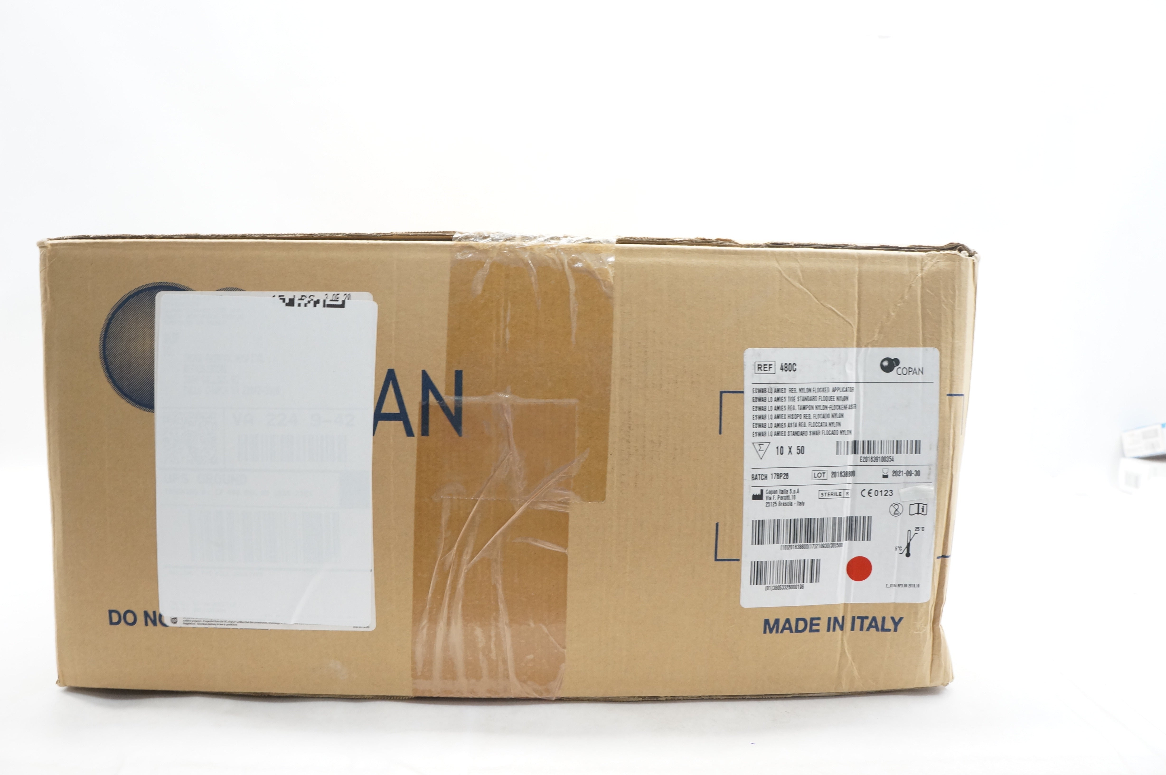 Copan 480C Eswab LQ Amies Reg. Nylon Flocked Applicator - Case of 500 (x)