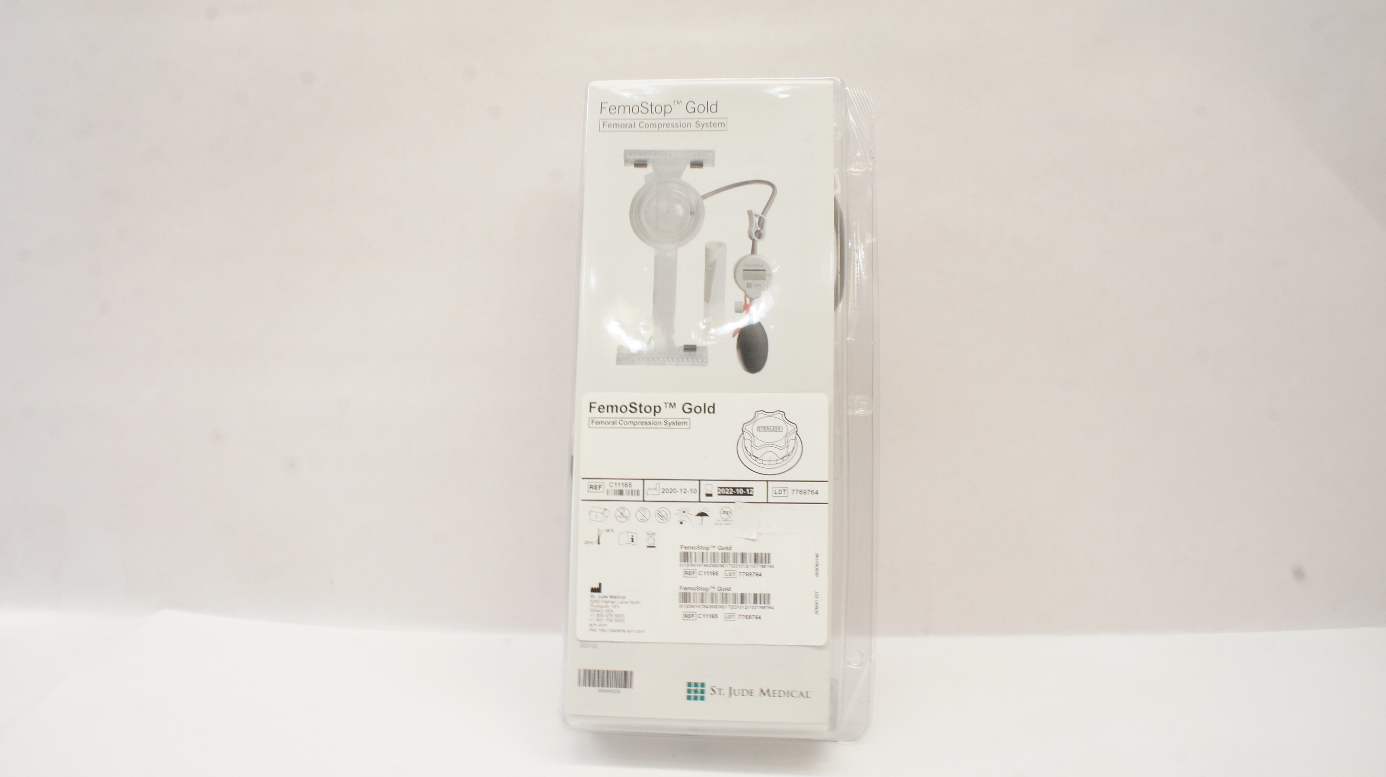 ST Jude Medical C11165 Femo Stop Gold Femoral Compression System (x)