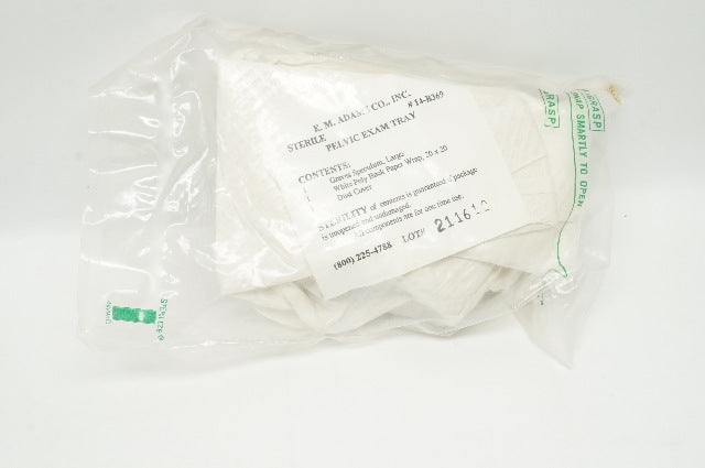E. M. Adams 14-B369 Pelvic Exam Tray