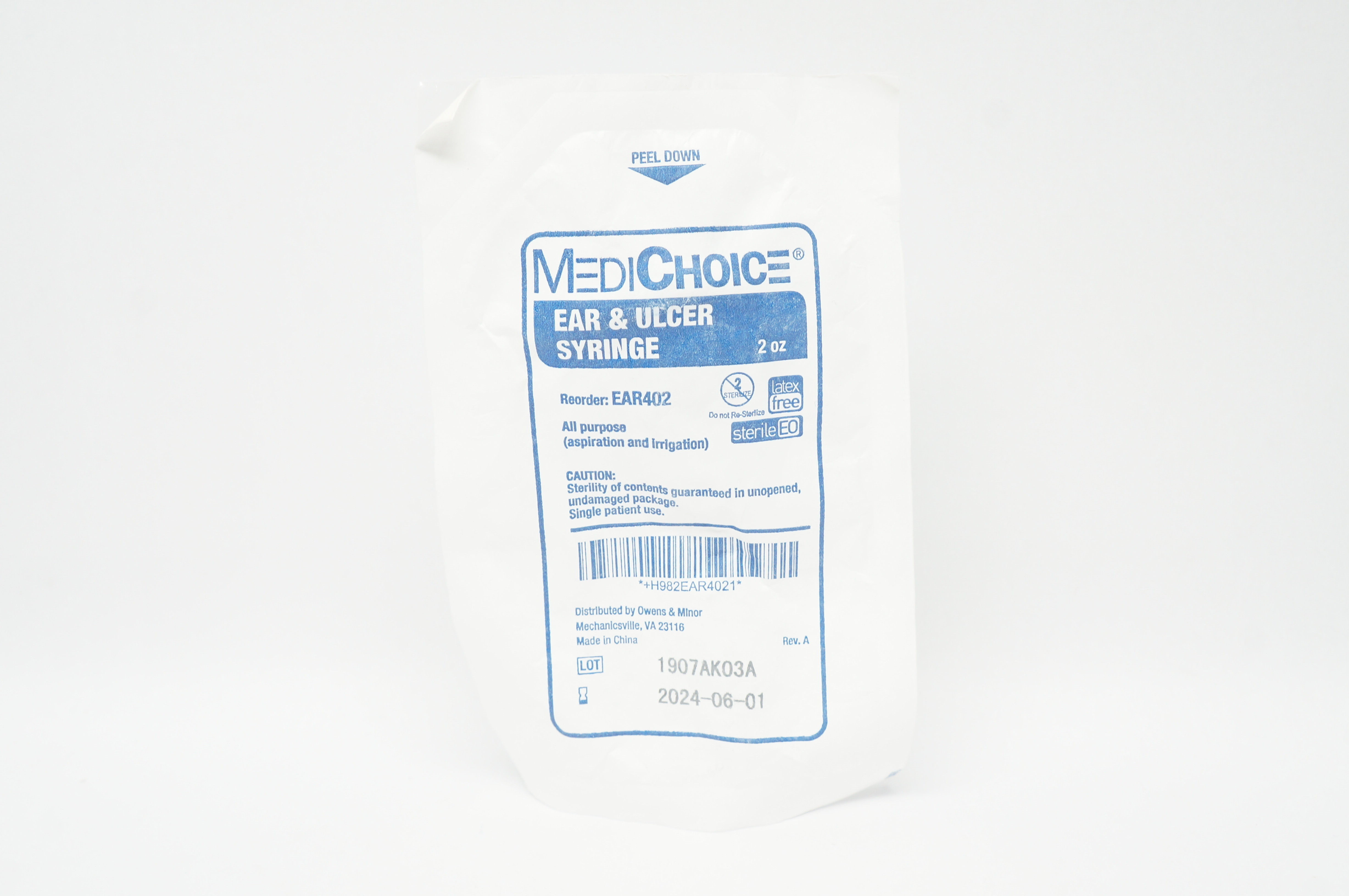 MediChoice EAR402 Ear & Ulcer Syringe 2 oz