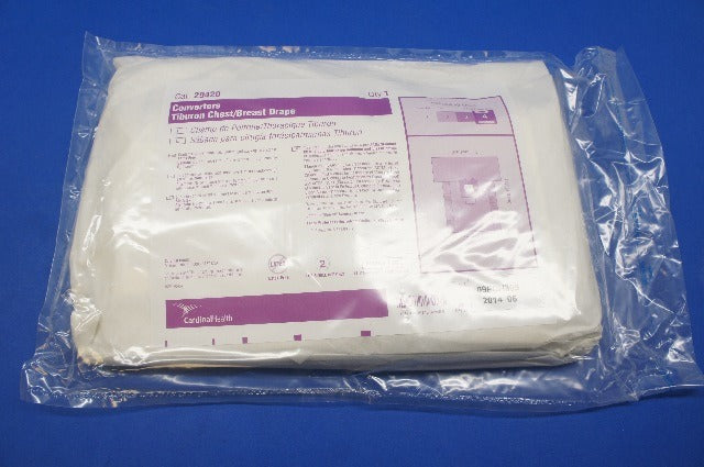 Cardinal Health 29420 Convertors Tiburon Chest/Breast Drape (x)