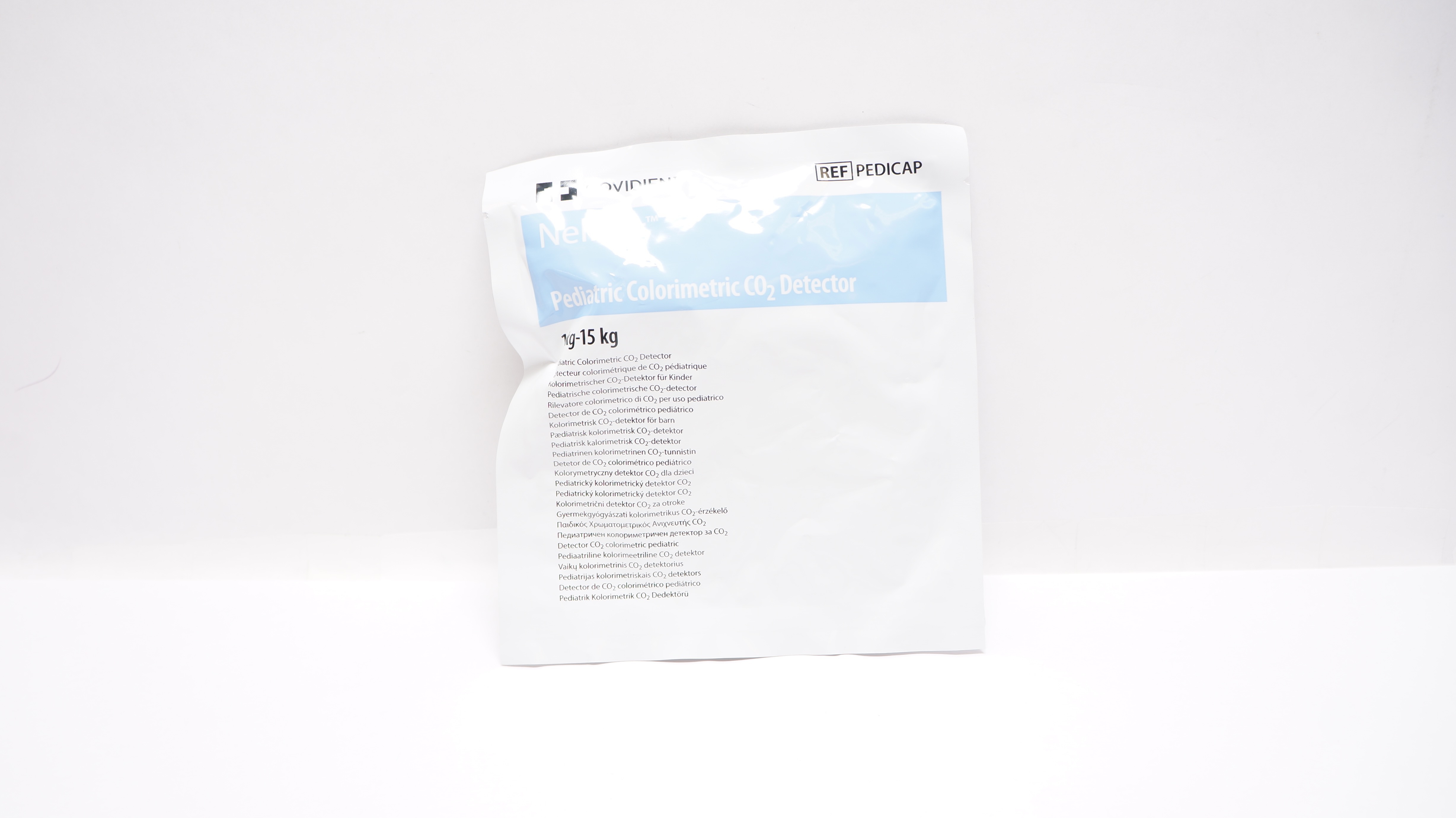 Covidien PEDICAP Nellcor Pediatric Colorimetric CO2 Detector 1 kg-15g (x)