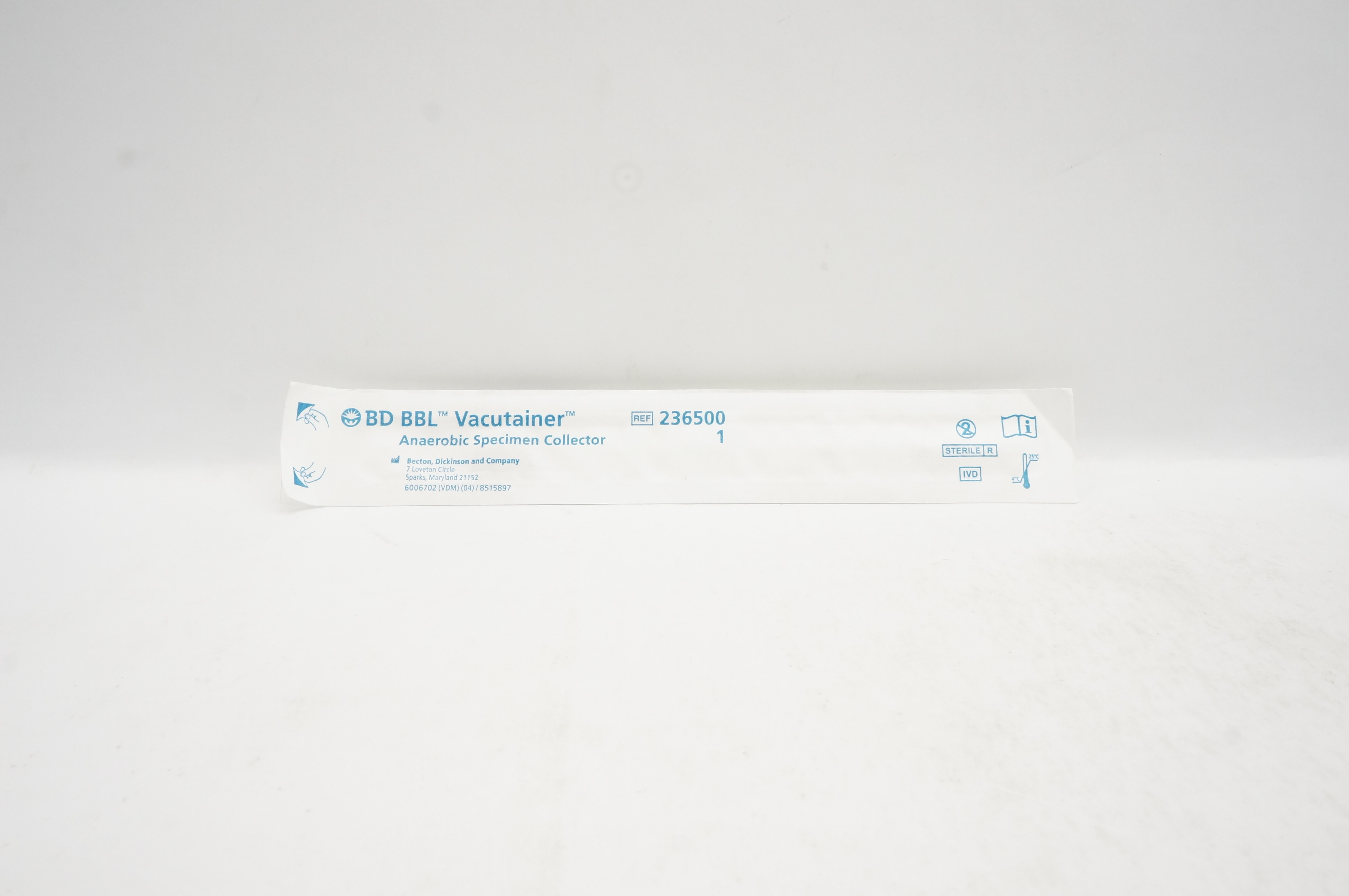 BD 236500 BBL Vacutainer Anaerobic Specimen Collector (x)