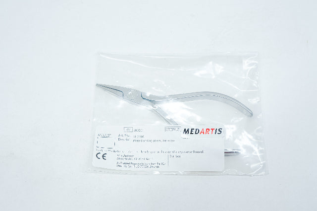 Medartis M-2100 Plate Bending Pliers, Flat Nose