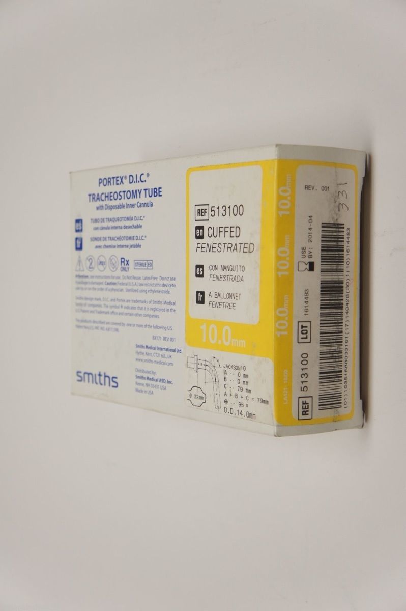 513100 ~ Smiths Trach Tube 10.0mm (x)