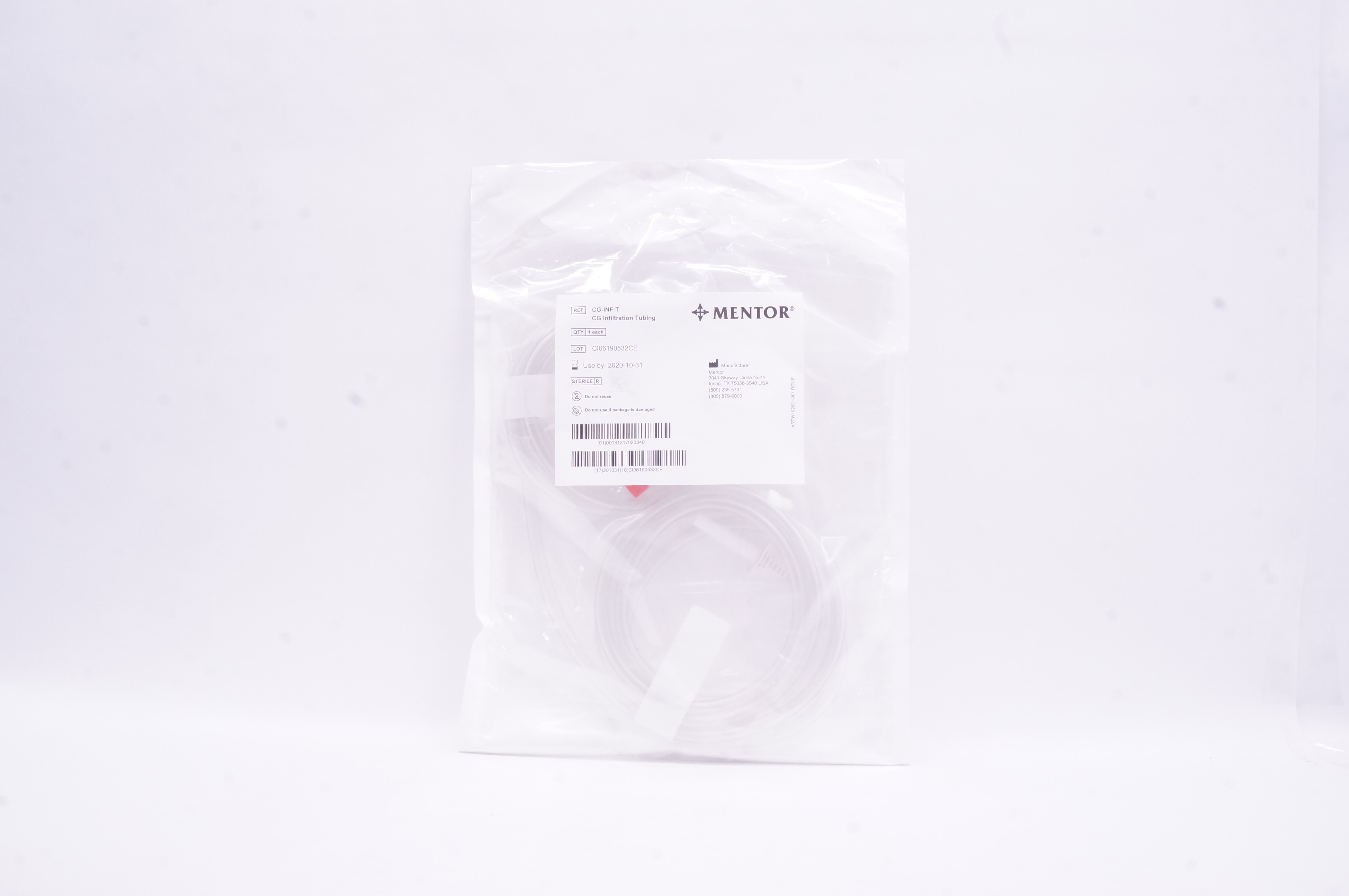 Mentor CG-INF-T CG Infiltration Tubing (x)