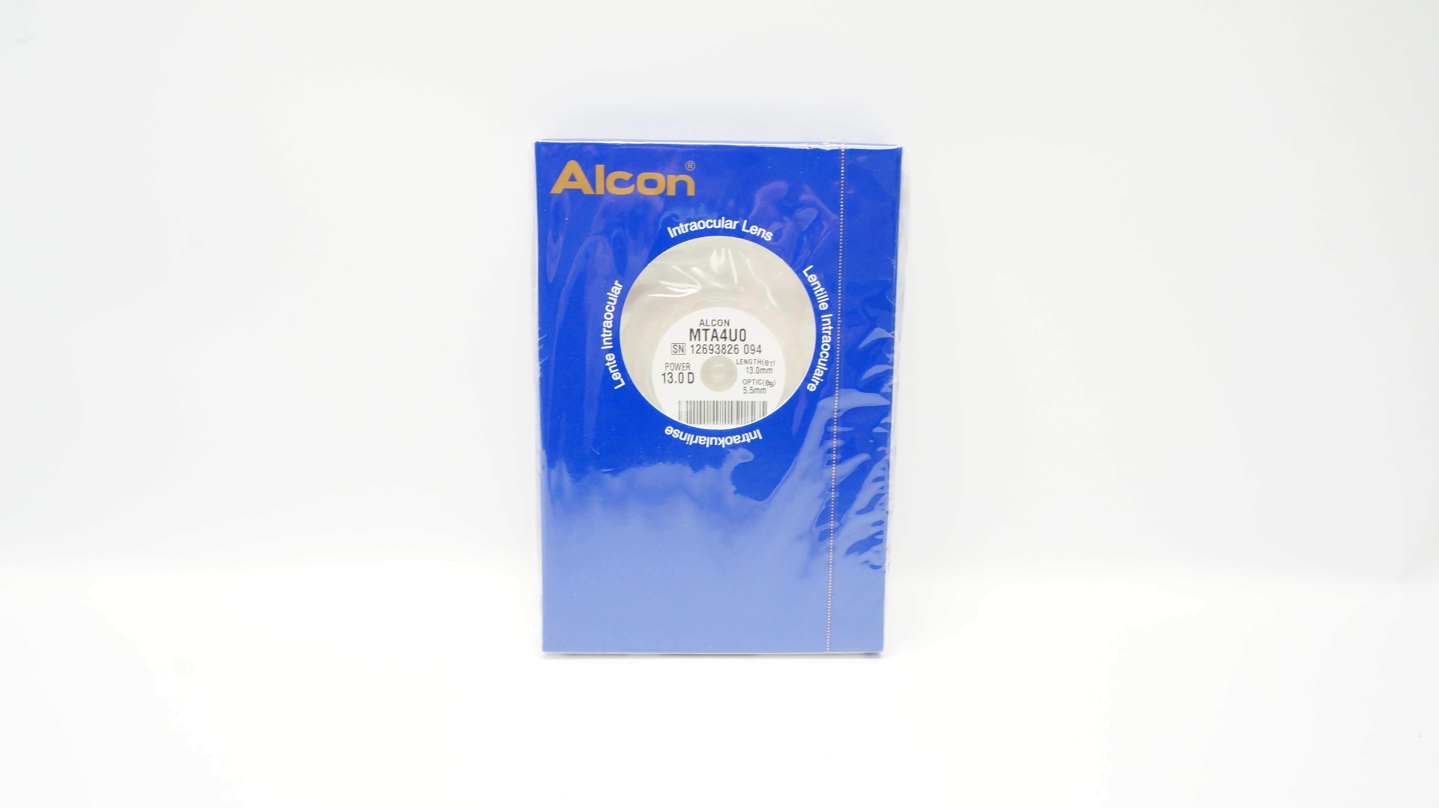 Alcon MTA4UO Intraocular Lens 13.0D 13.0mm x 5.5mm (x)