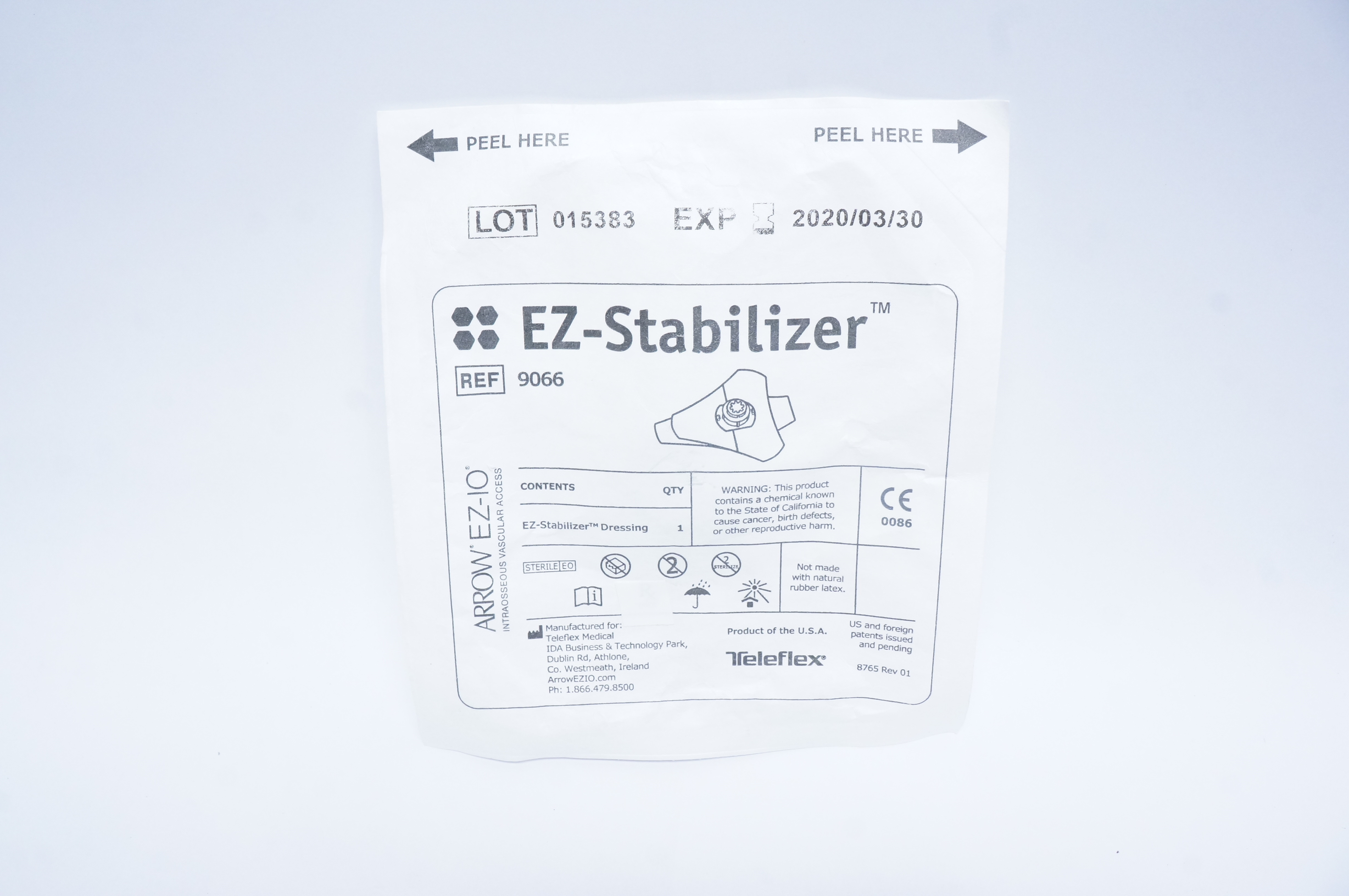 Teleflex 9066 EZ-Stabilizer Dressing (x)