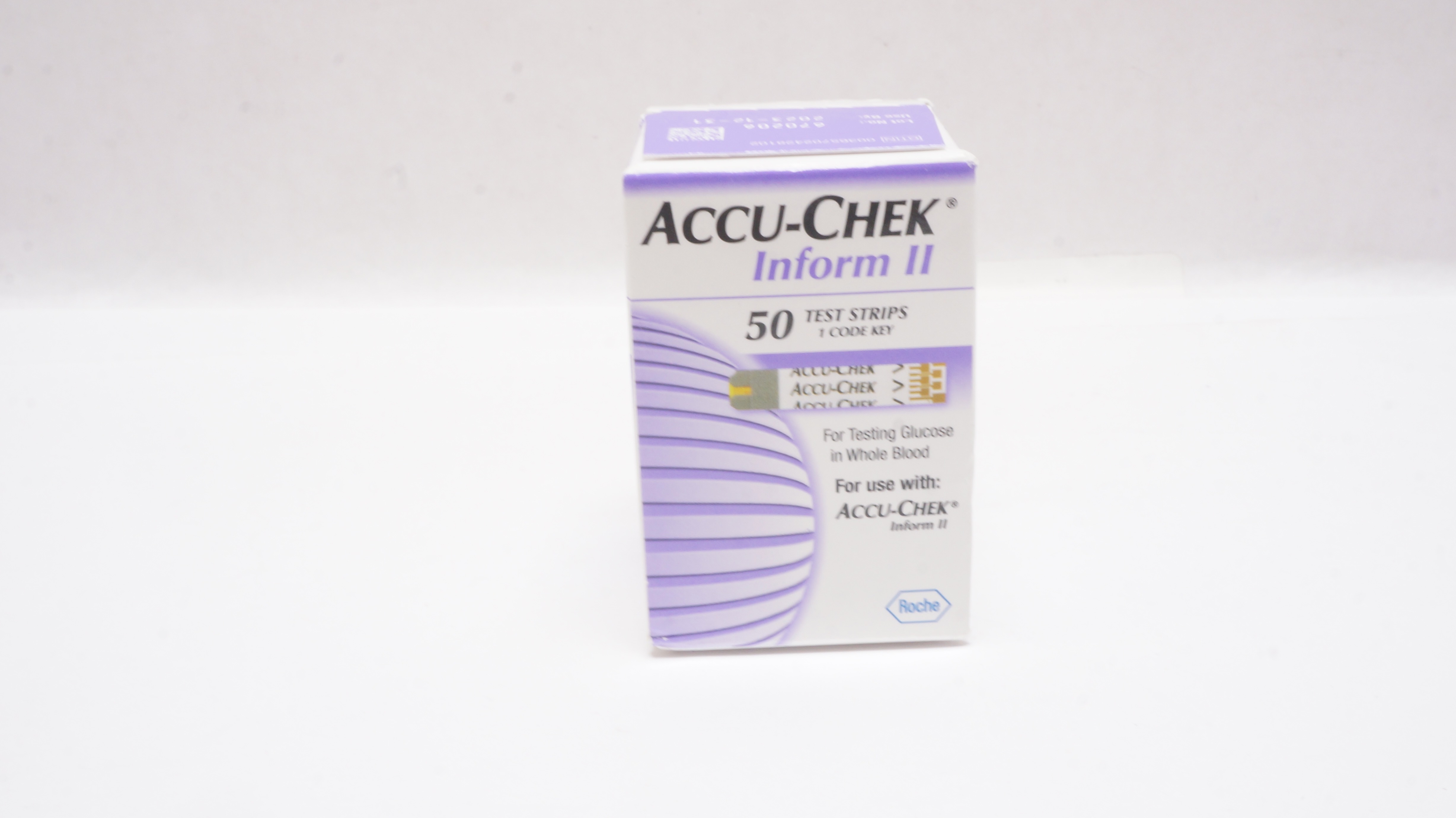 Roche 05942861001 Accu-Chek InformII Test Strips For Testing Glucose - Box of 50