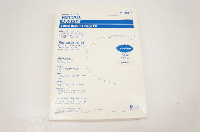 Tyco 8888750513 Kendall Argyle Edlich Gastric Lavage Kit, Medium 24Fr.