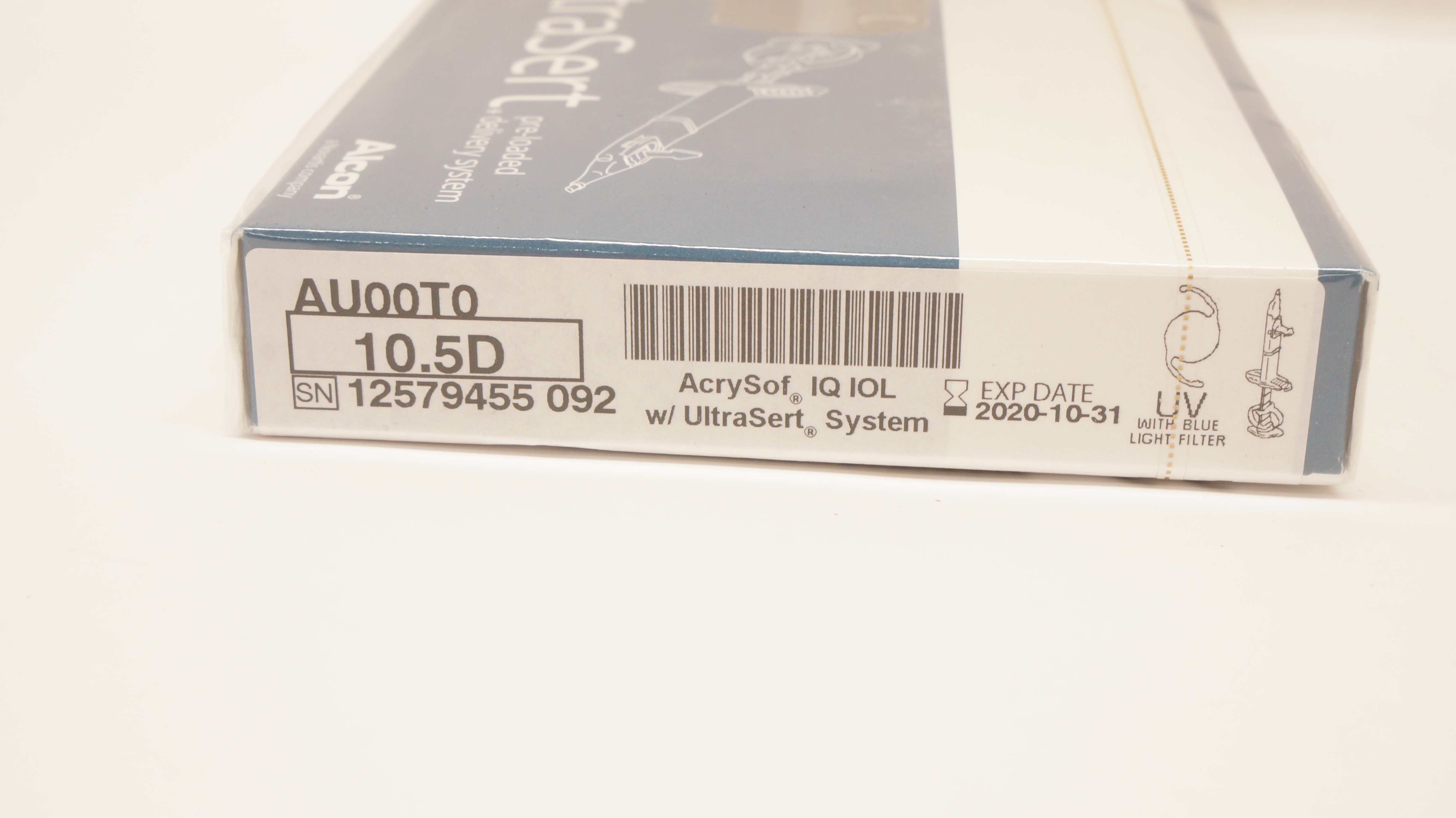 Alcon AU00T0 AcrySof IQ Aspheric IOL With UltraSert Delivery System, 11.0D (x)