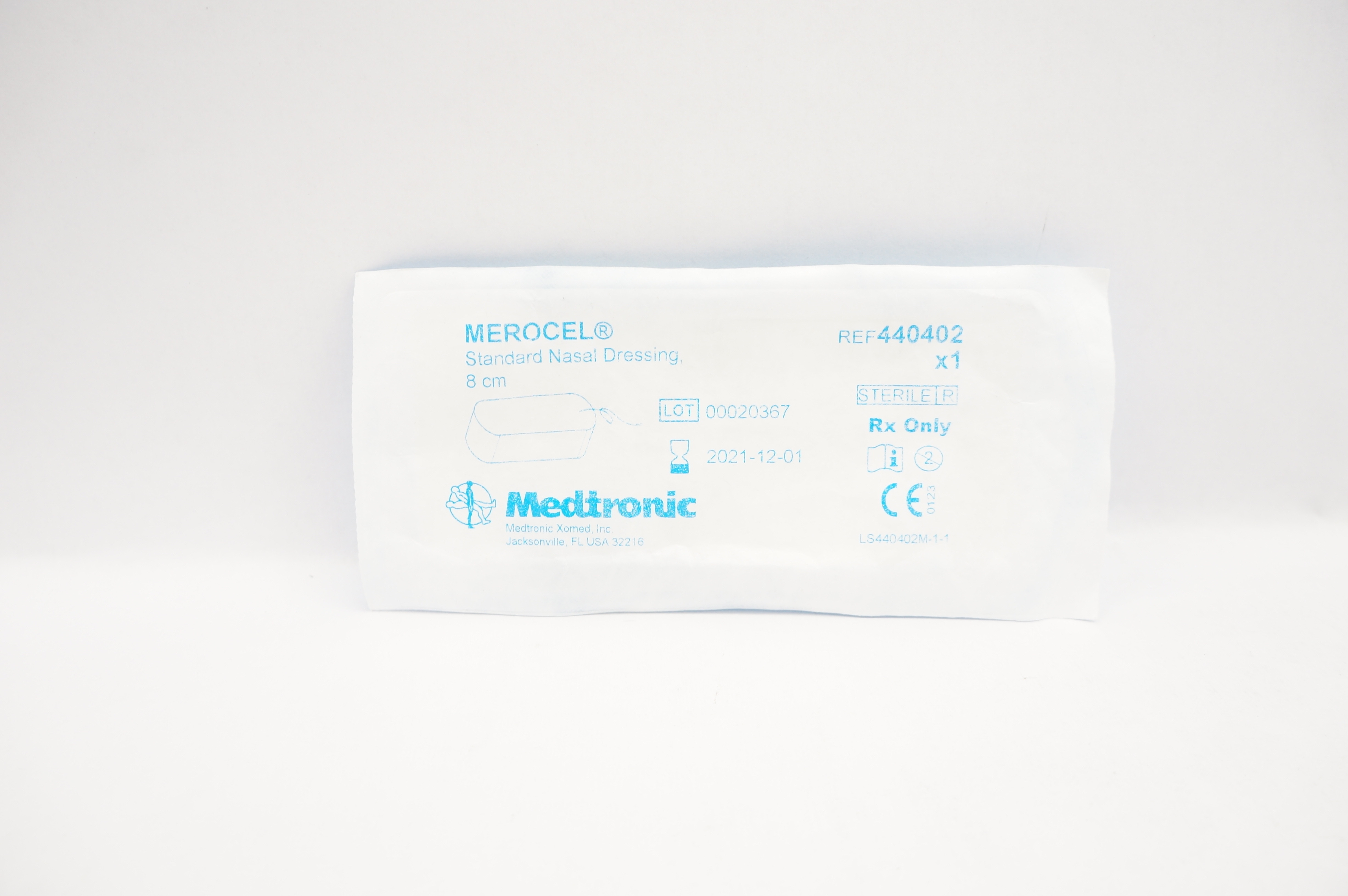 Medtronic 440402 MEROCEL Standard Nasal Dressing 8cm (x)