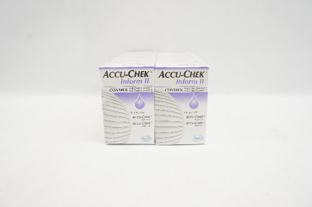 Roche 05213509001 ACCU-Chek Inform II, 1 x 2.5ml, 1 x 2.5ml - Pack of 10