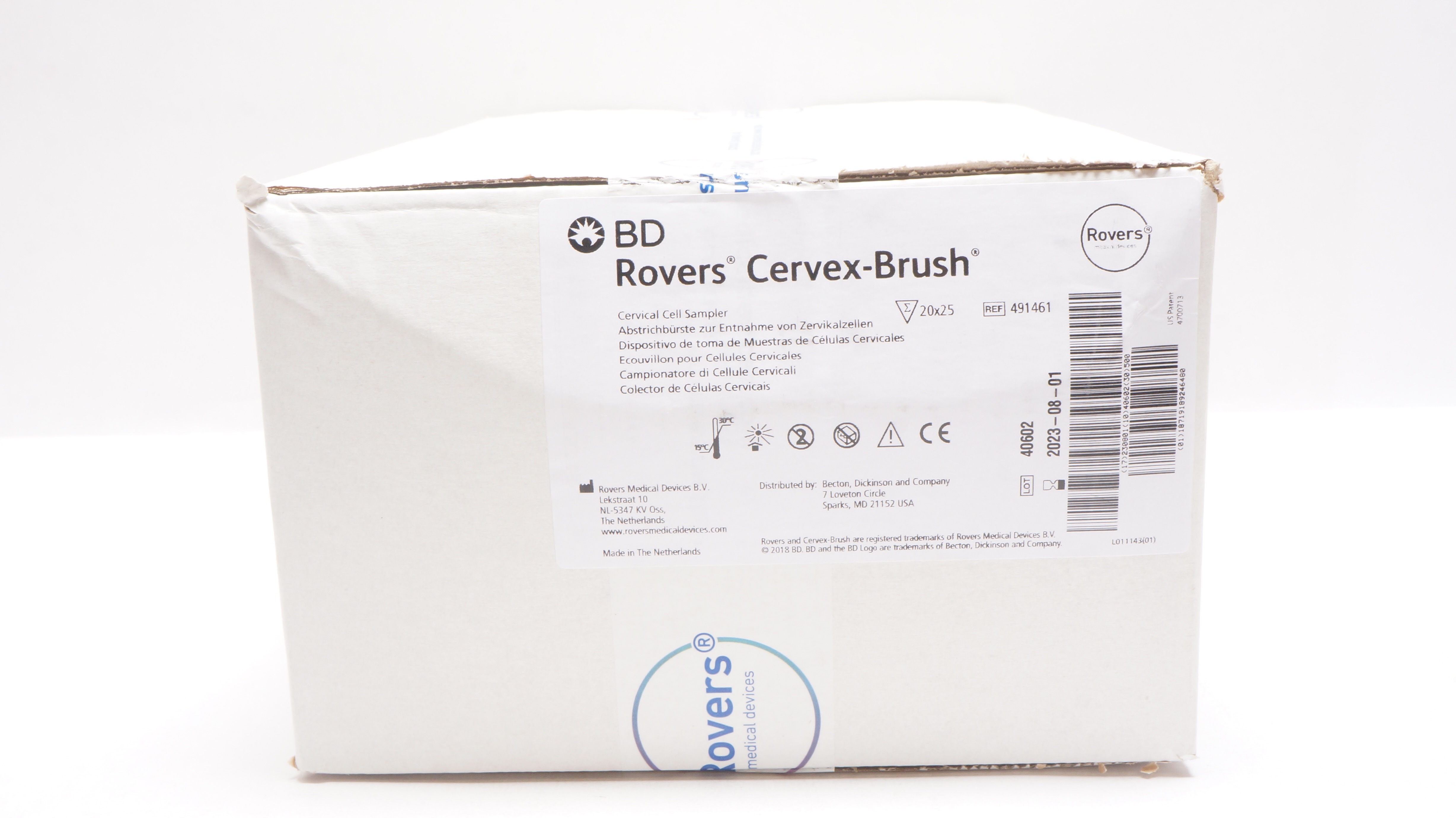 BD 491461 Rovers Cervex-Brush, Cervical Cell Sampler - Box of 500