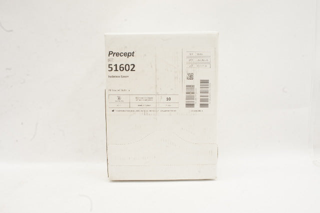 Precept Medical 51602 Isolation Gown PE Coated Material X-Large - Box of 10