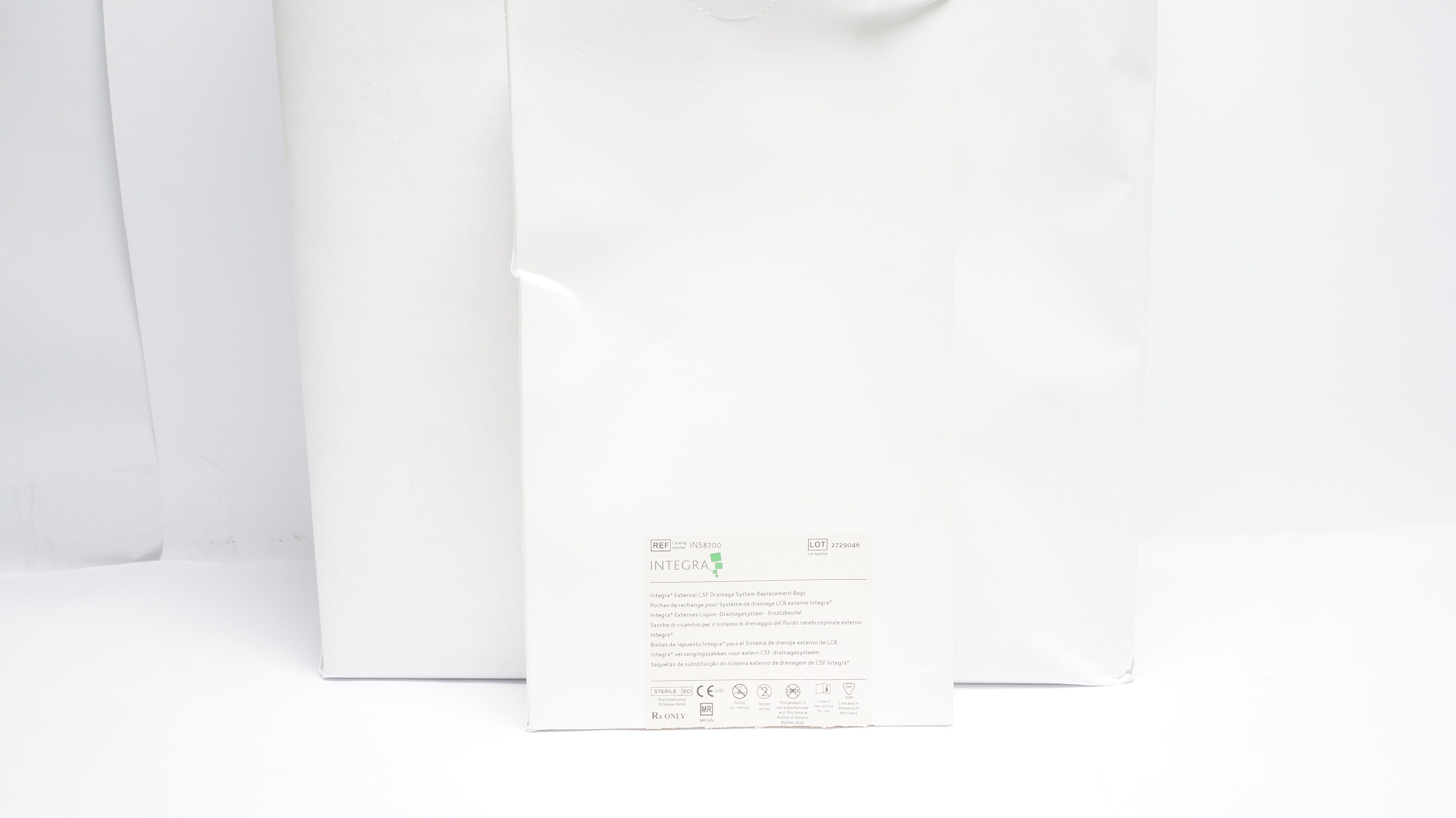 Integra INS8700 External CSF Drainage System Replacement Bags (x) - Box of 3