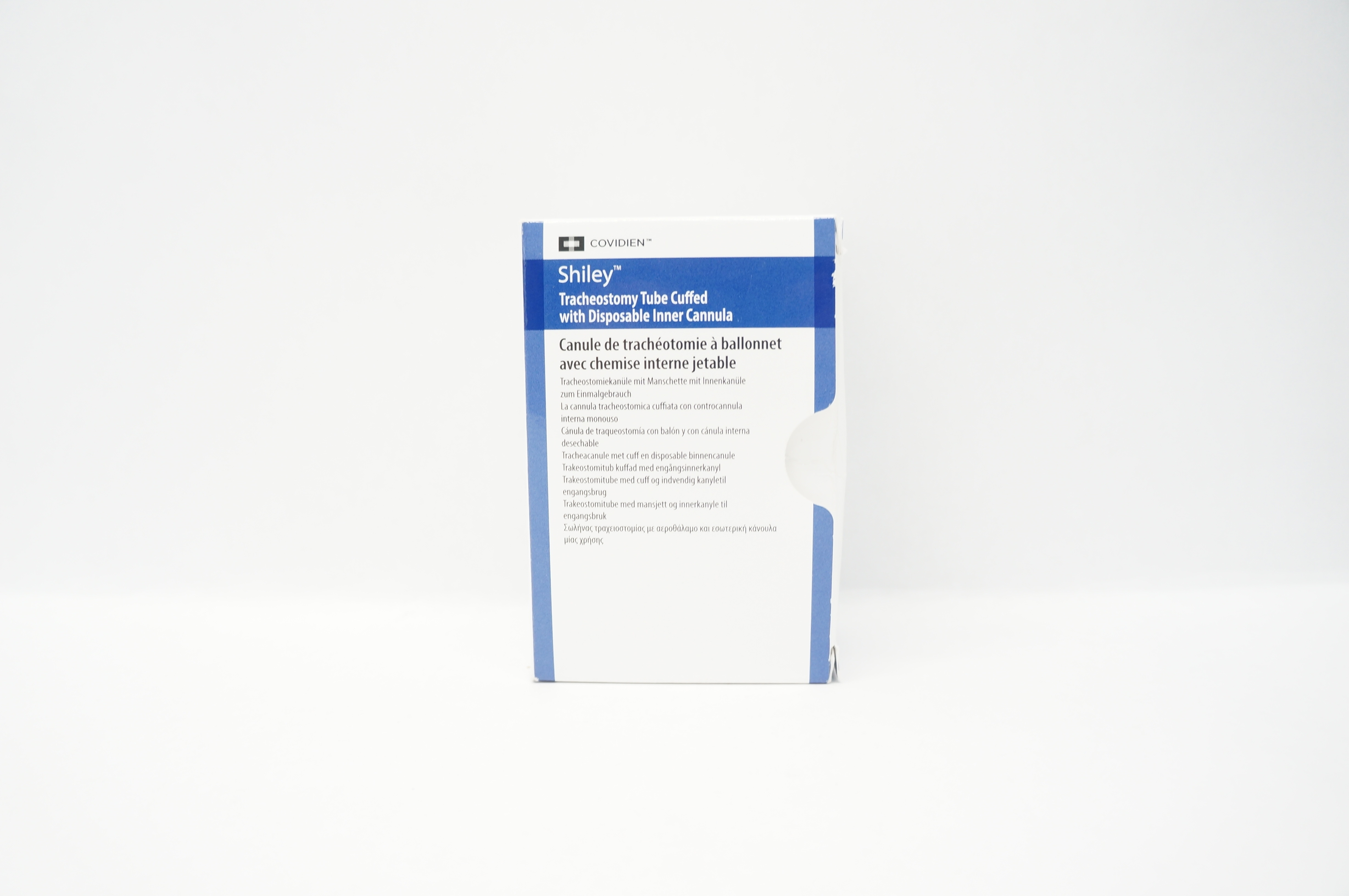 Covidien 4DCT Shiley Tracheostomy Tube Cuffed 5.0 I.D. x 9.4 O.D. x 20.0 x 62mm