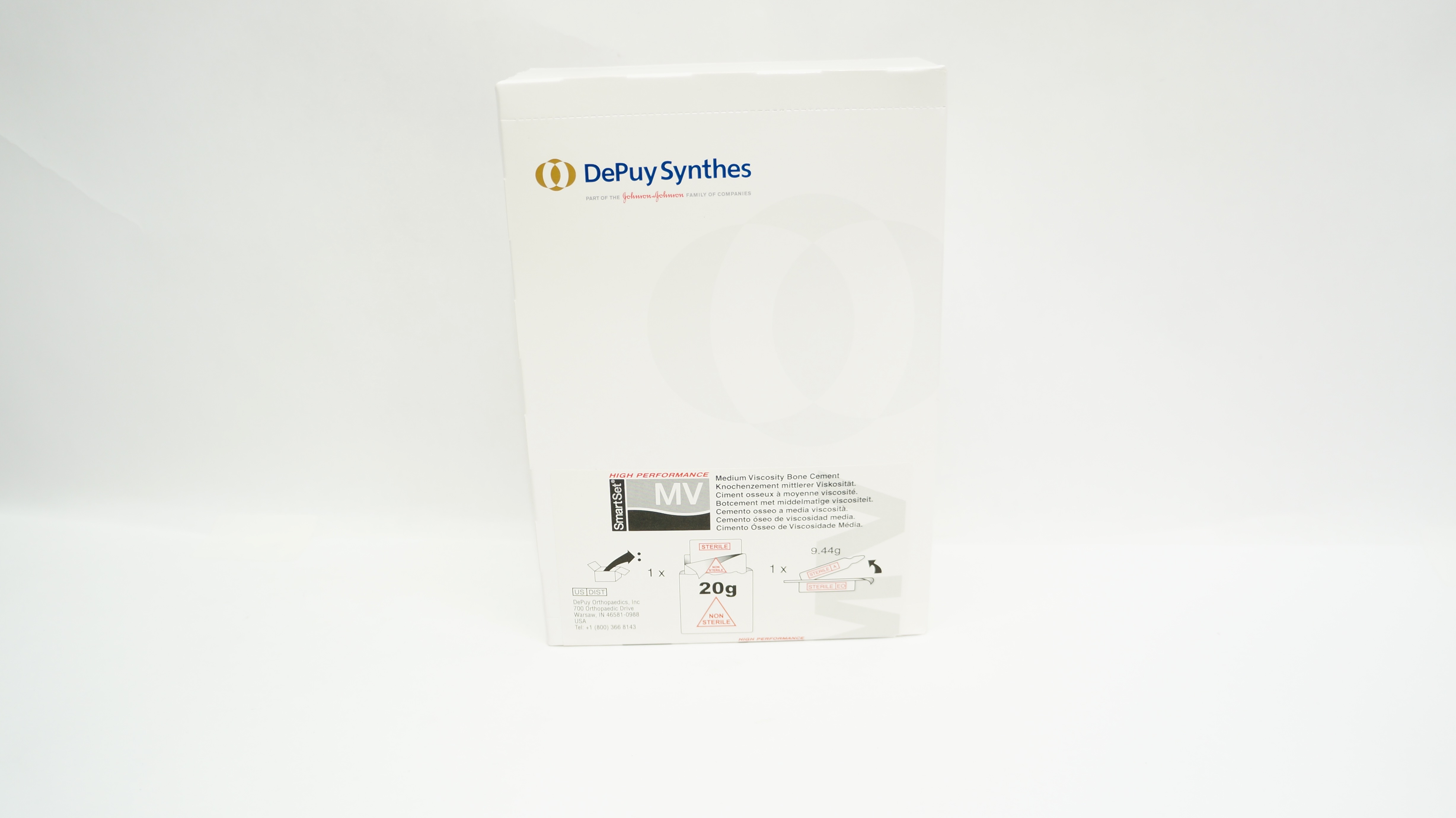 DePuy Orthopedics 3122-020 Synthes SmartSet MV 20g (x)