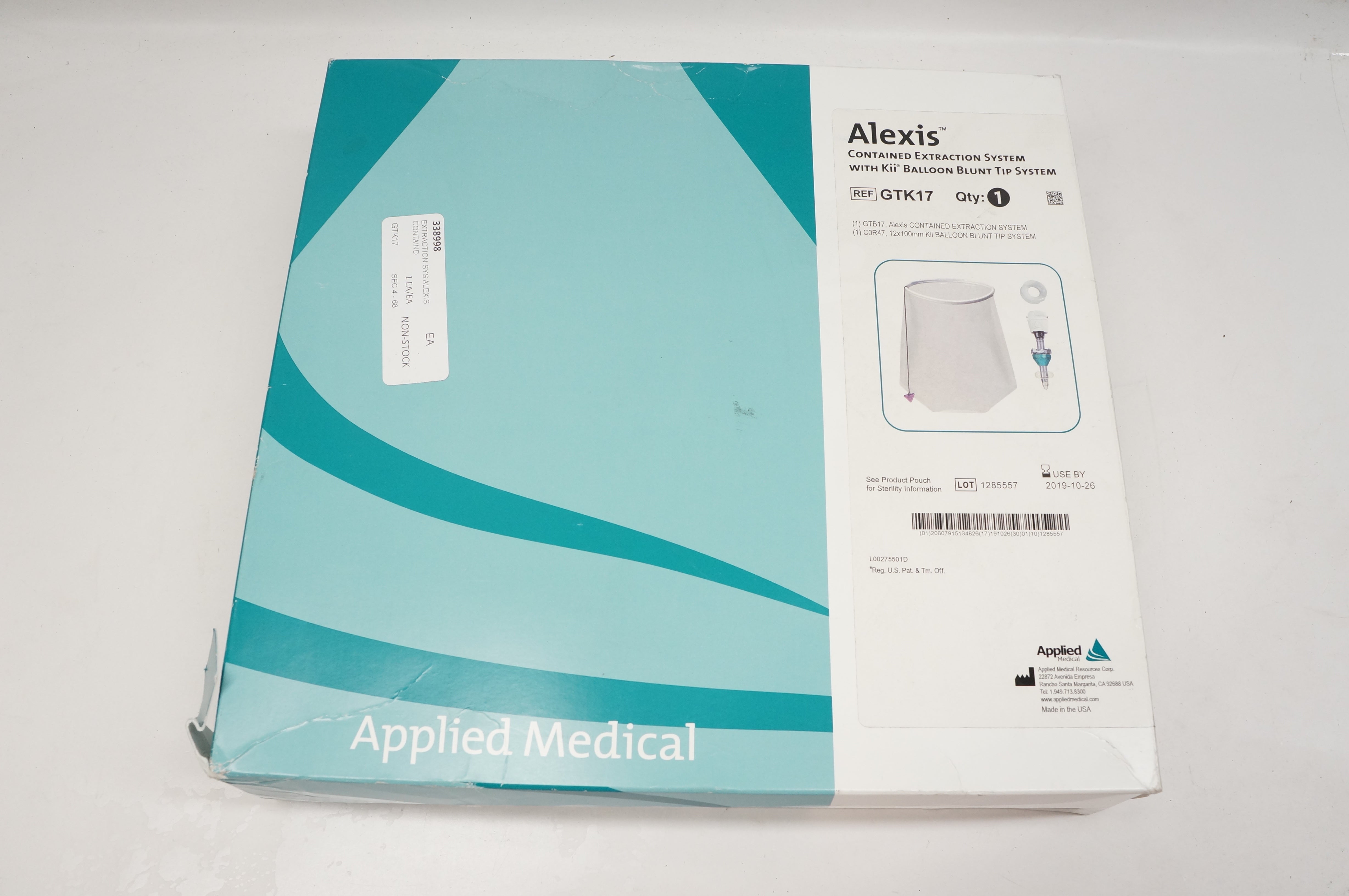 Applied Medical GTK17 Alexis Contained Extraction System with Kii Balloon (x)