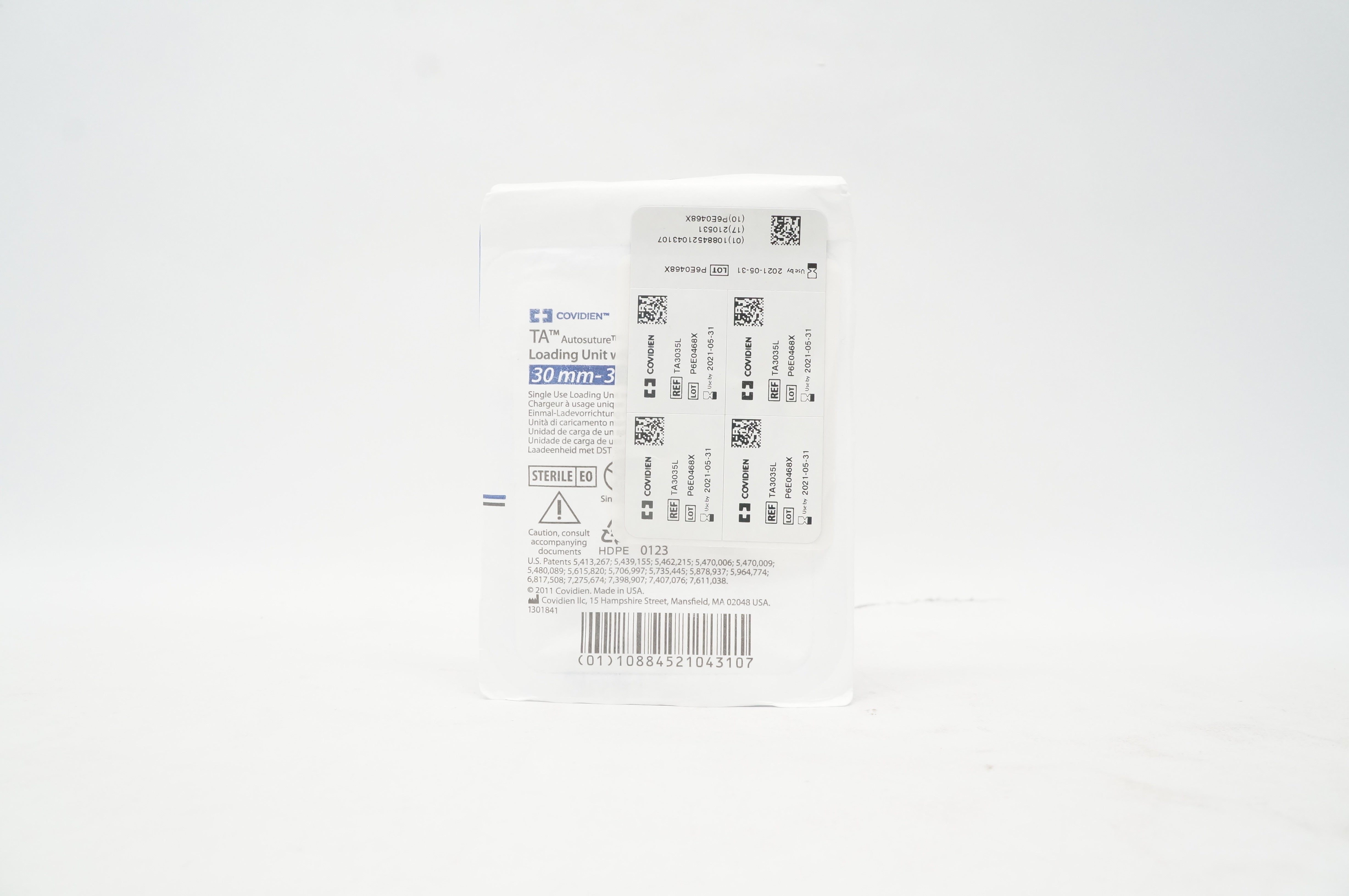 Covidien TA3035L Auto Stre. Single Use Loading Unit 30mm-3.5mm (x)