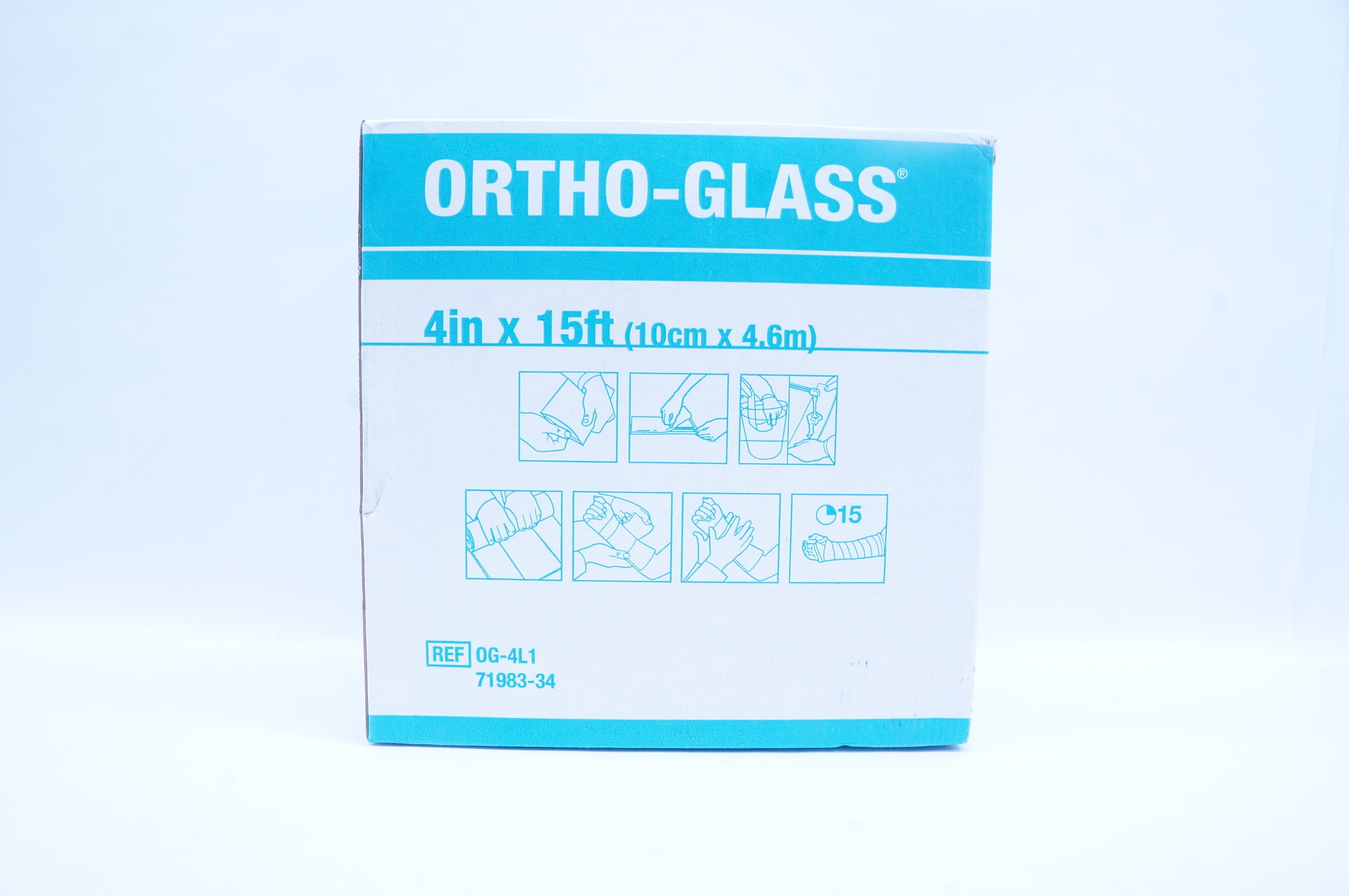 BSN Medical OG-4L1 Ortho-Glass Synthetic Splint System 4inch x 15ft