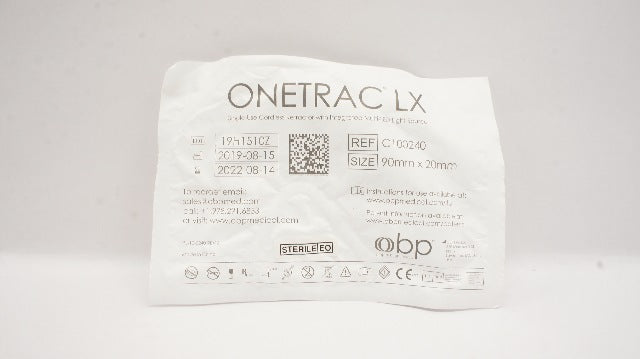 OBP Medical C100240 Onetrac LX Cordless Retractor 90mm x 20mm (x)