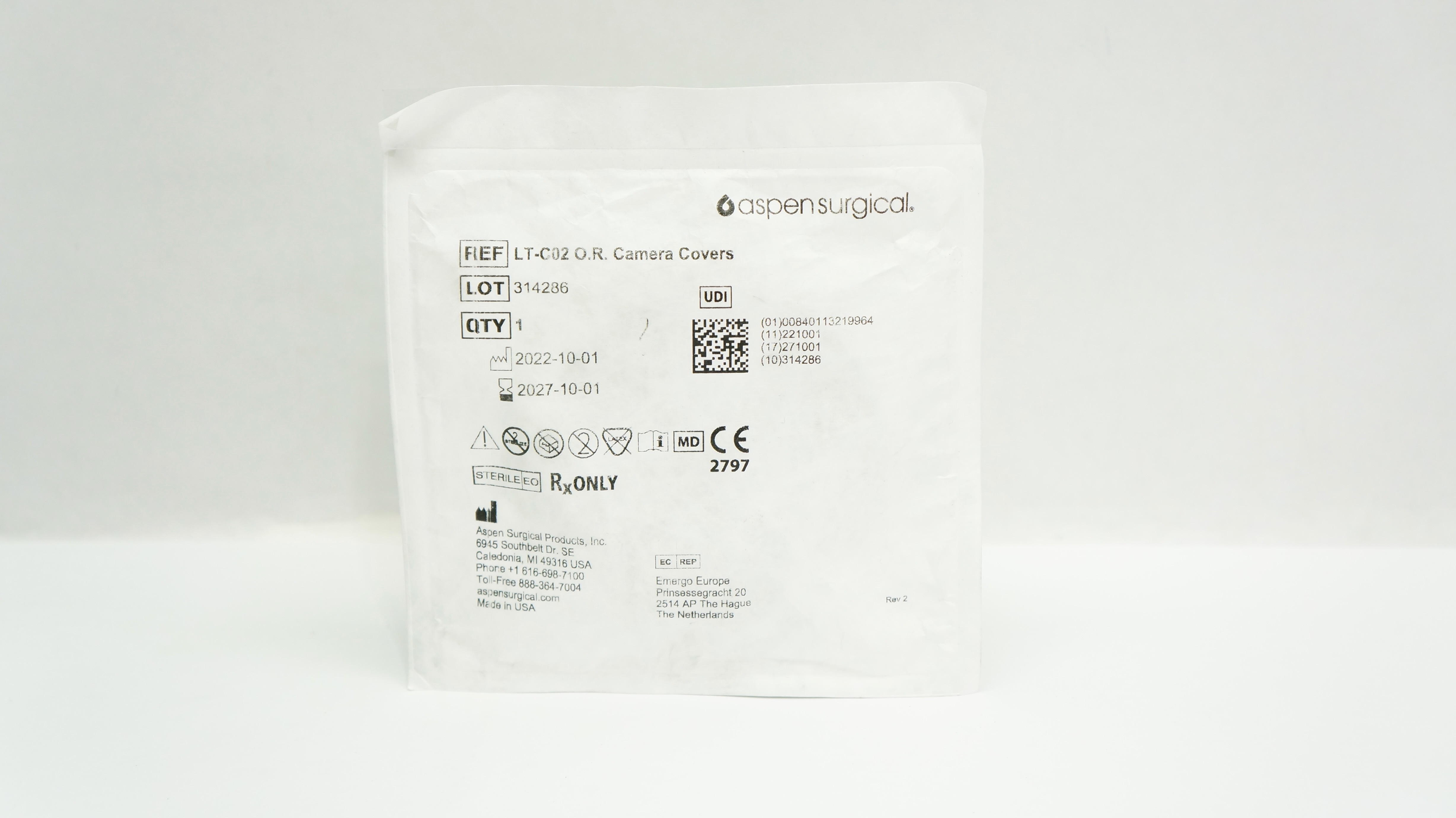 Aspen Surgical LT-C02 O.R. Camera Covers