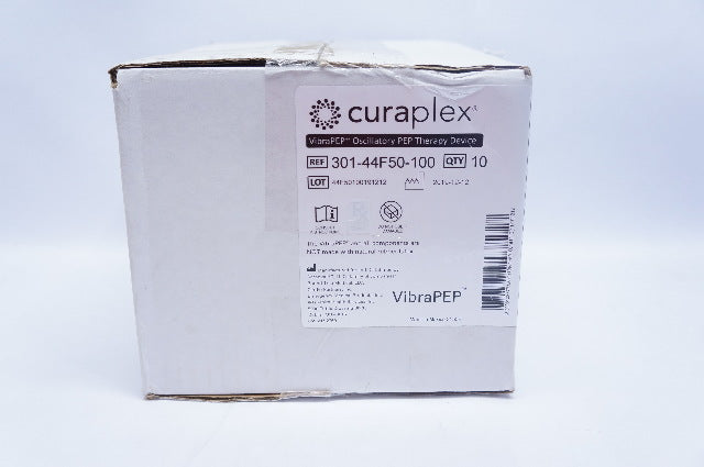 CuraPlex 301-44F50-100 VibraPEP Oscillatory PEP Therapy Device - Box of 10