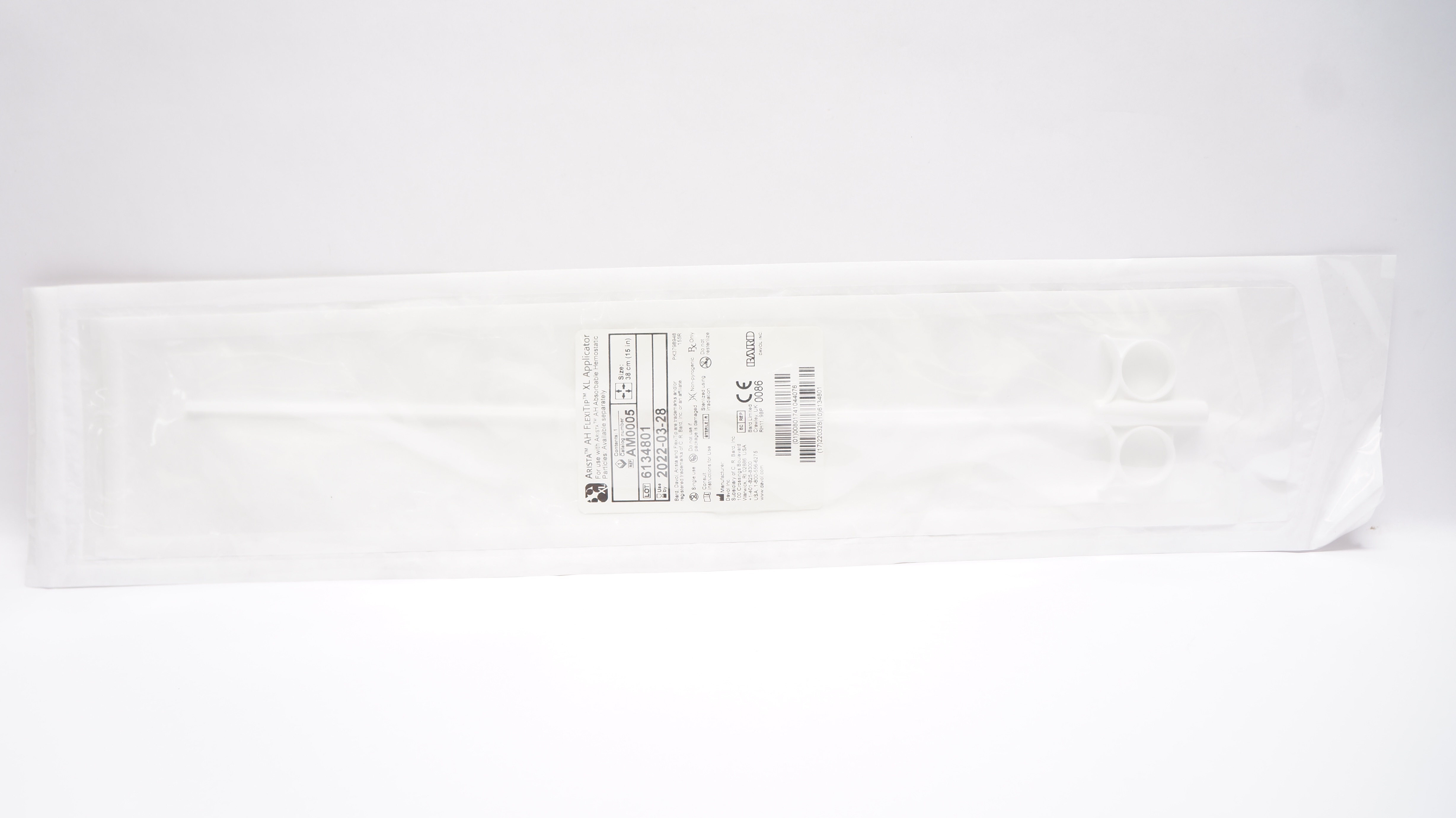 Bard AM0005 Davol Arista AH FlexiTip XL Applicator 15inch (x)