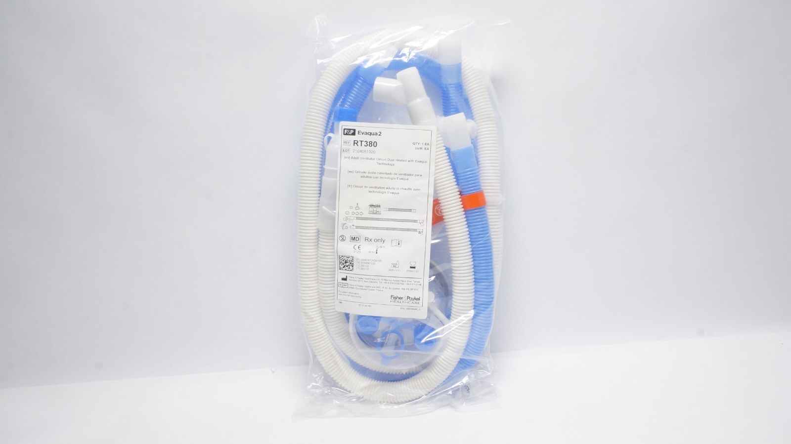 Fisher & Paykel RT380 Evaqua2 Adult Ventilator Circuit