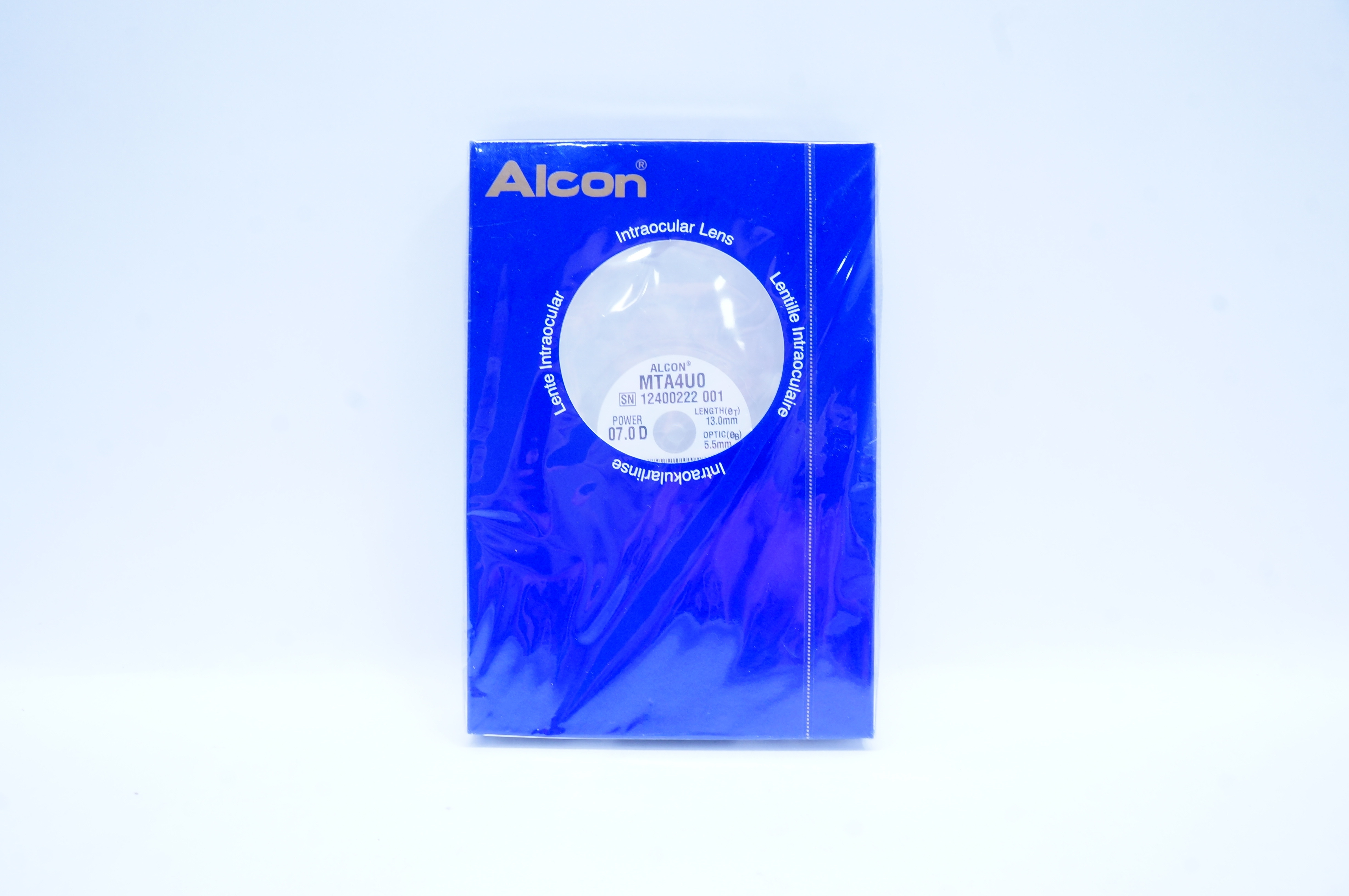 Alcon Laboratories MTA4U0 Intraocular Lens  07.0 D x 5.5mm x 13.0mm (x)