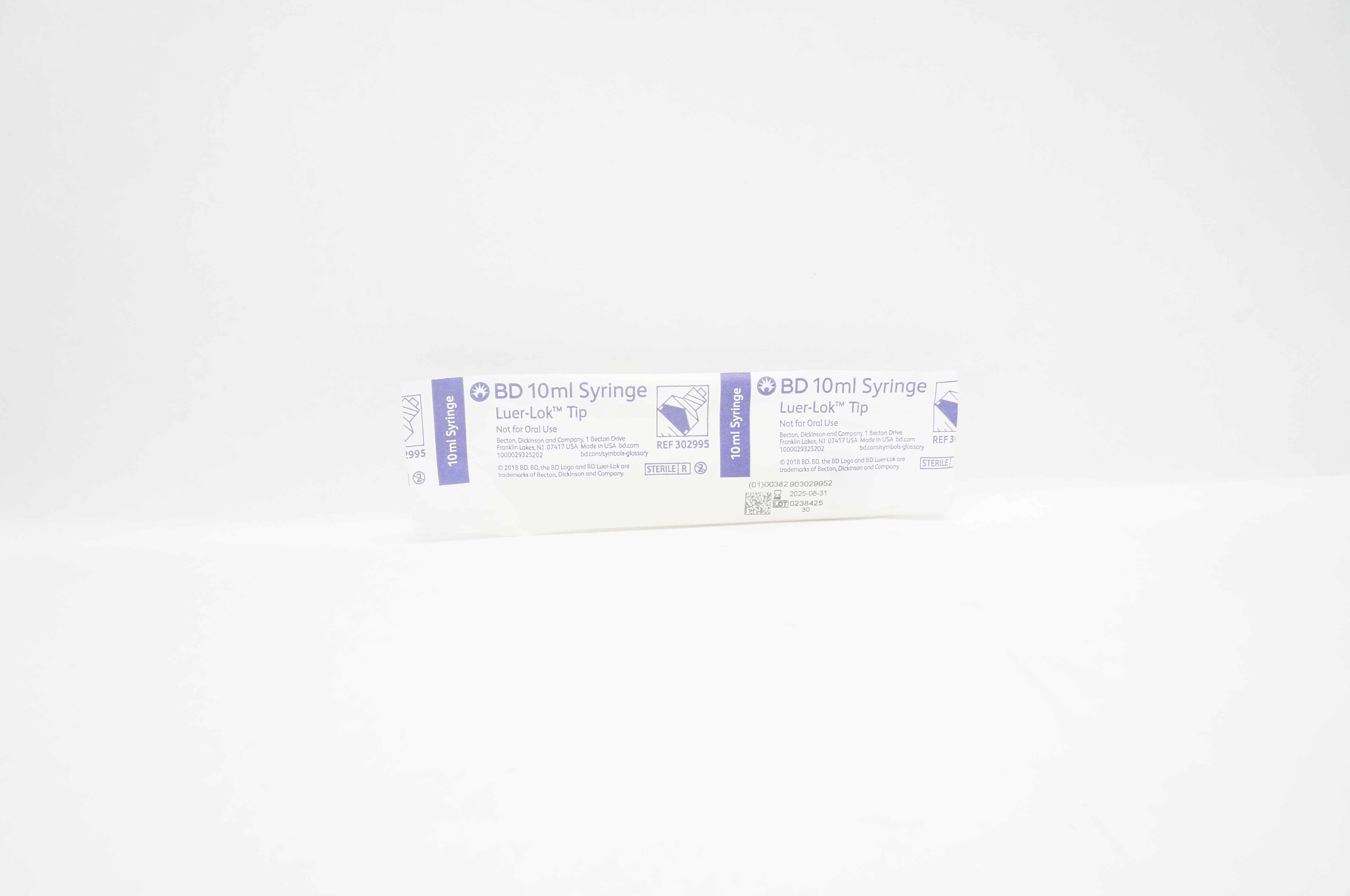 BD 302995 10ml Syringe Luer-Lok Tip