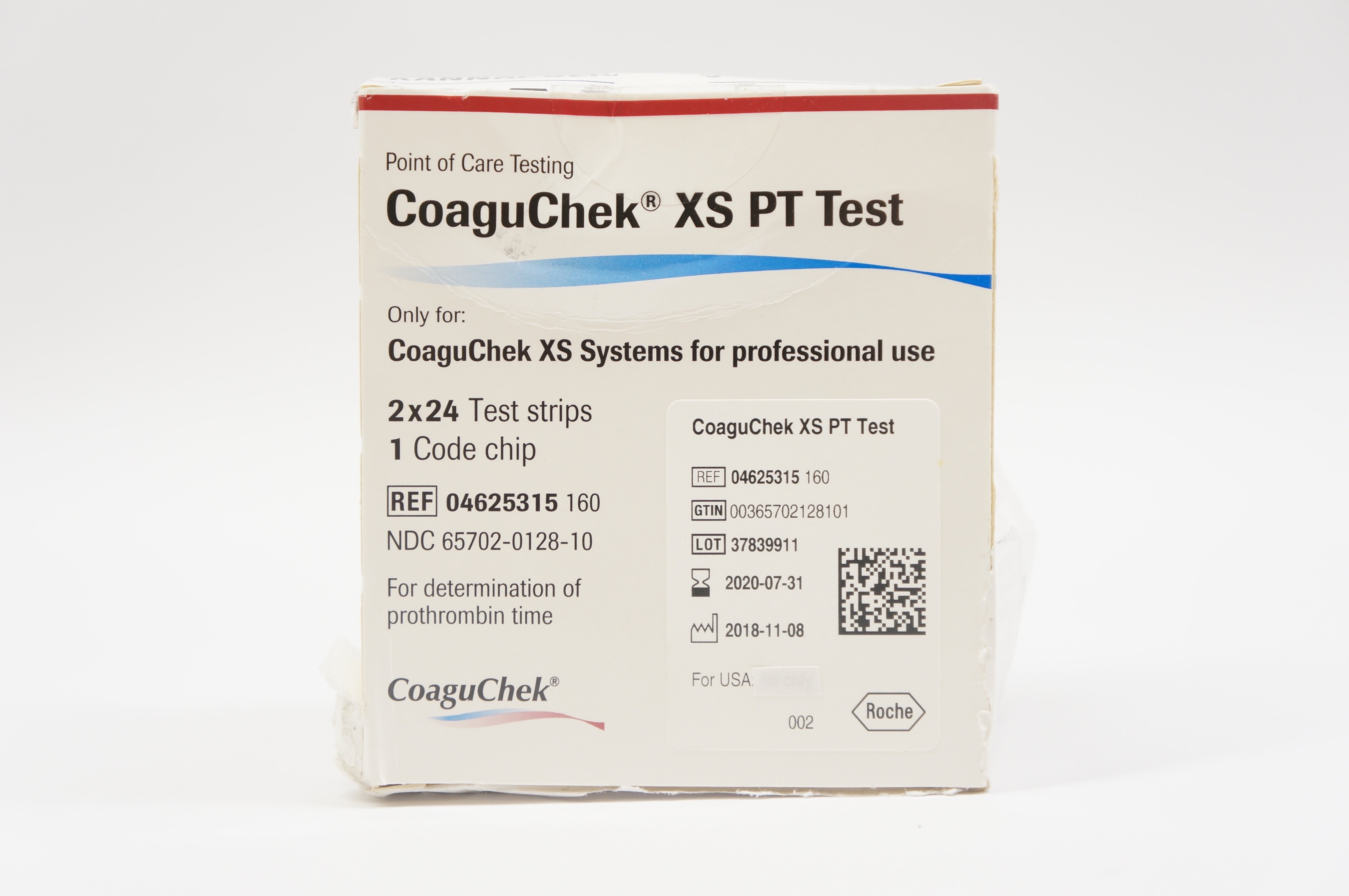 Roshe Diagnostics 04625315 CoaguChek XS PT Test (x) - Box of 24