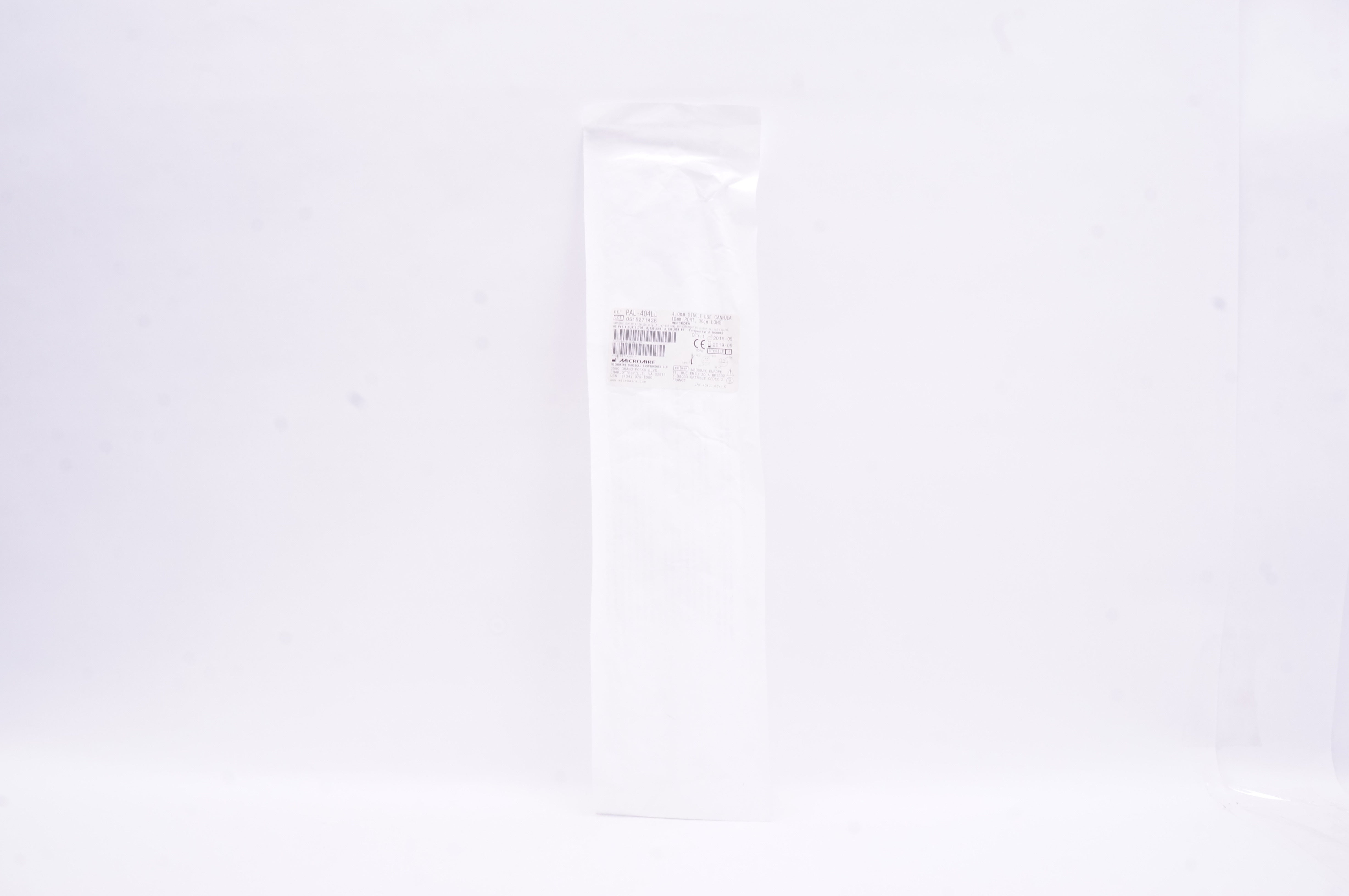 Microaire PAL-404LL 4.0mm Cannula 10mm Port  30cm Long, Mercedes (x)