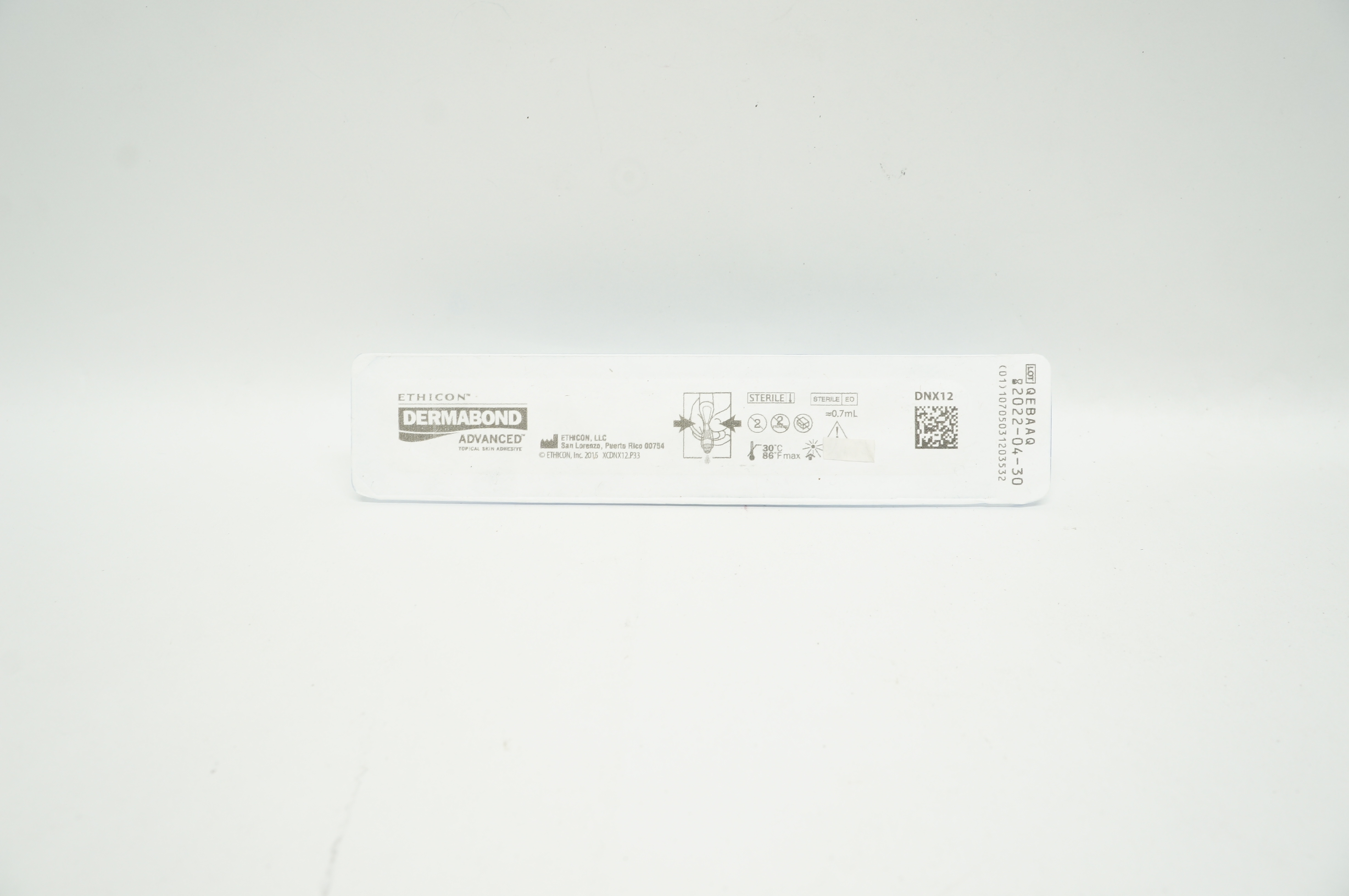 Ethicon DNX12 Dermabond Advanced Topical Skin Adhesive 0.7mL (x)