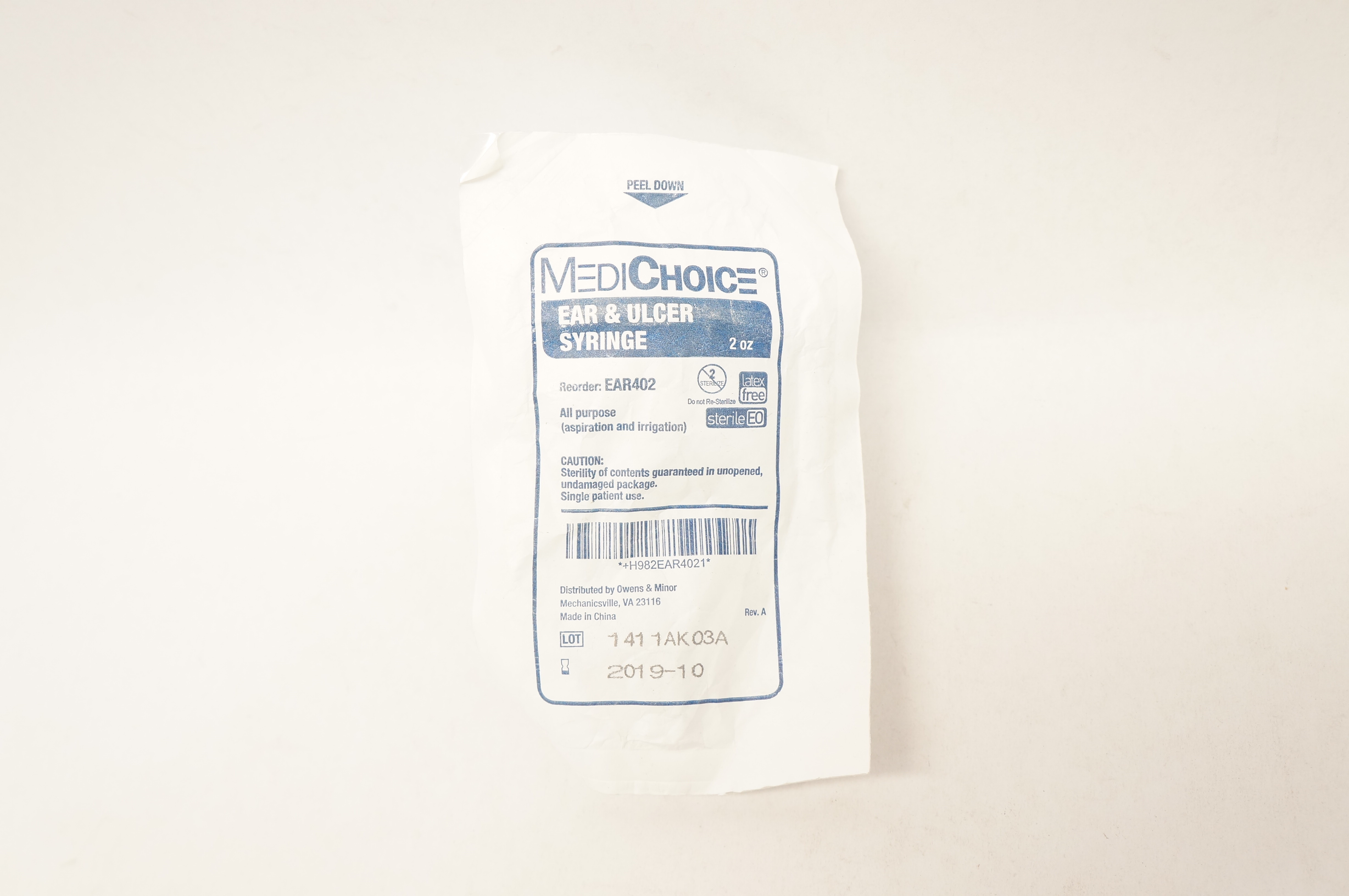 MediChoice EAR402 Ear & Ulcer Syringe 2 oz (x)