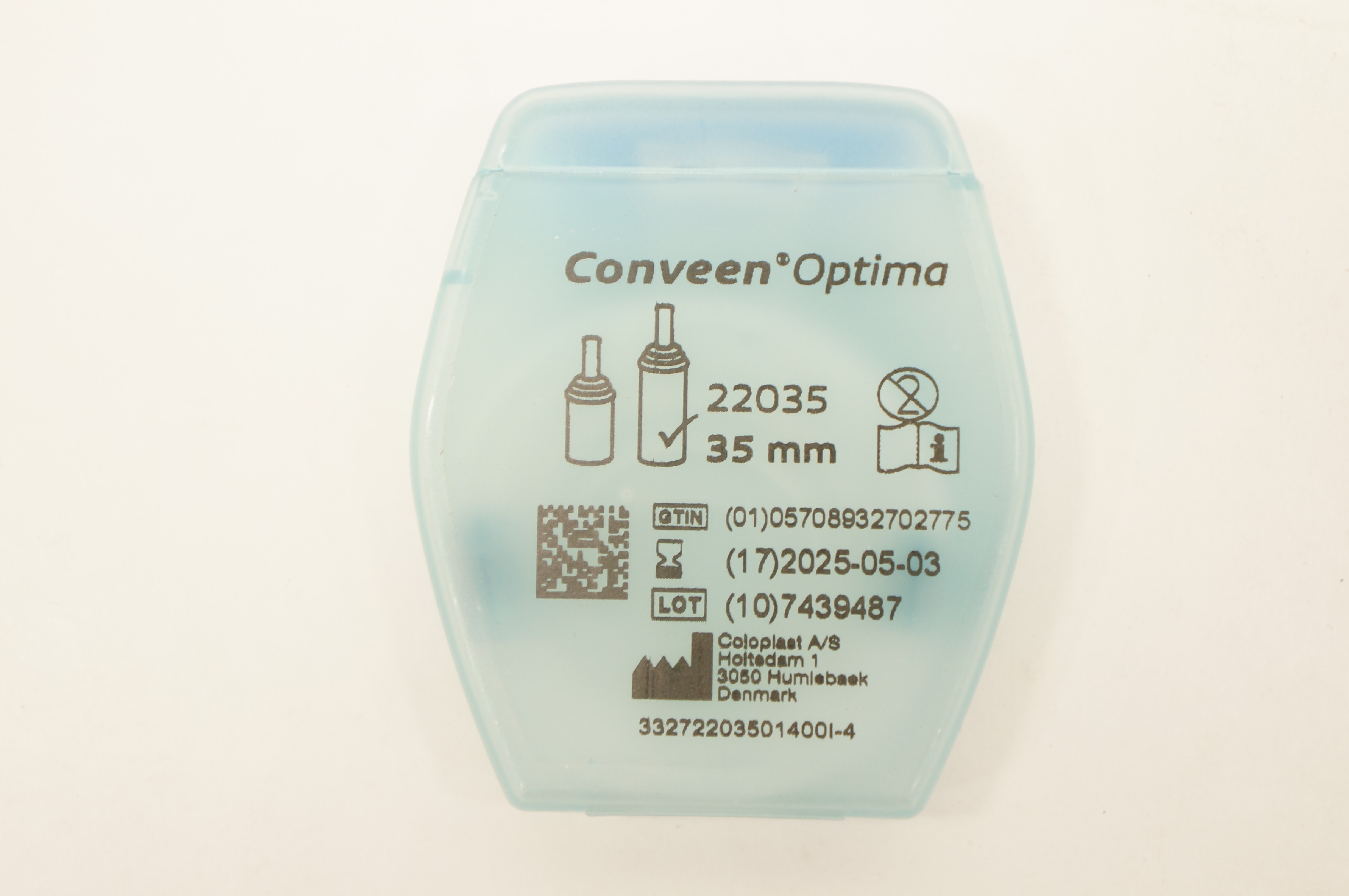 Coloplast 22035 Conveen Optima External Male Cath. 35mm