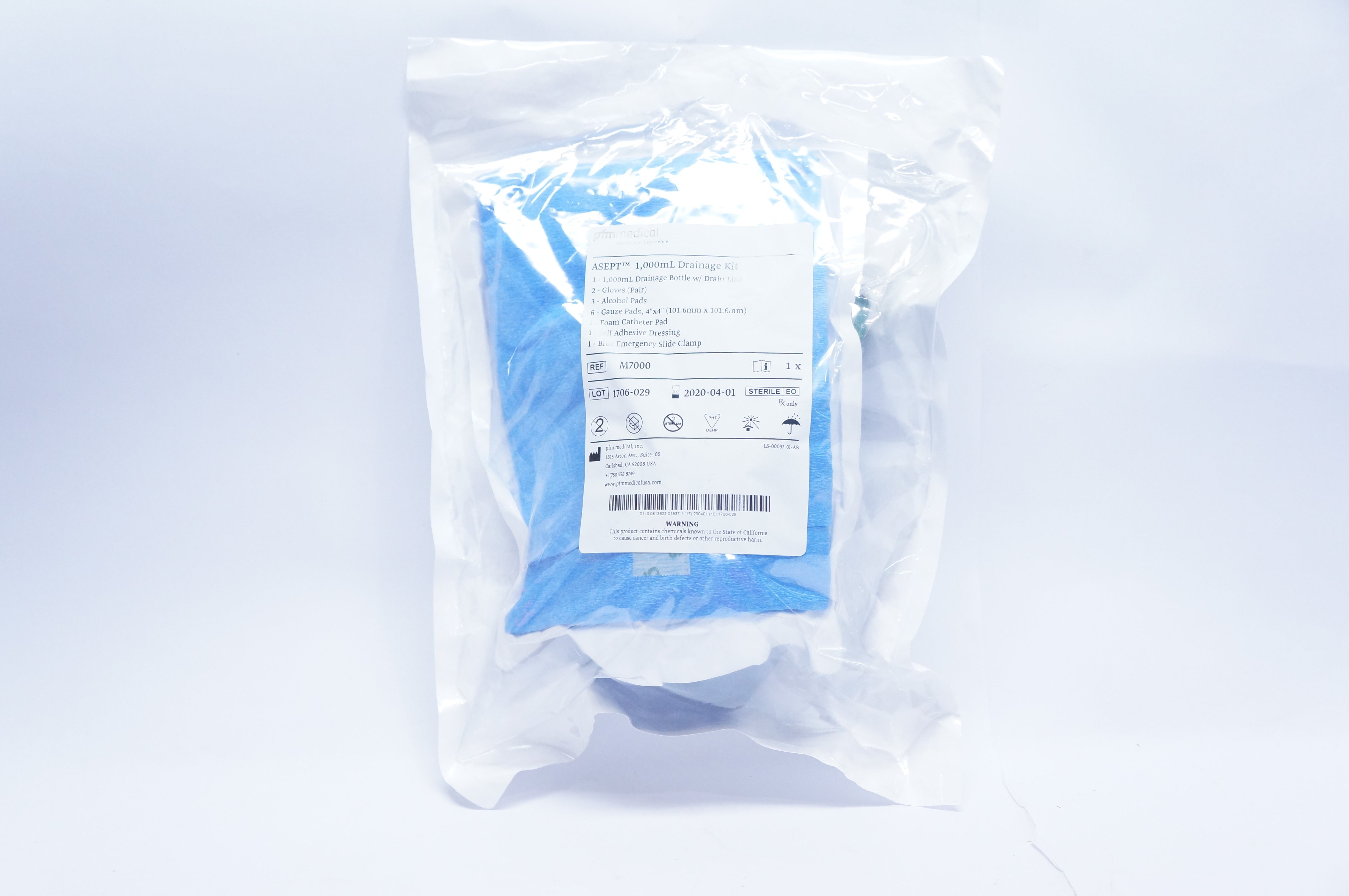 PFM Medical M7000 Asept 1000ml, Drainage (x)