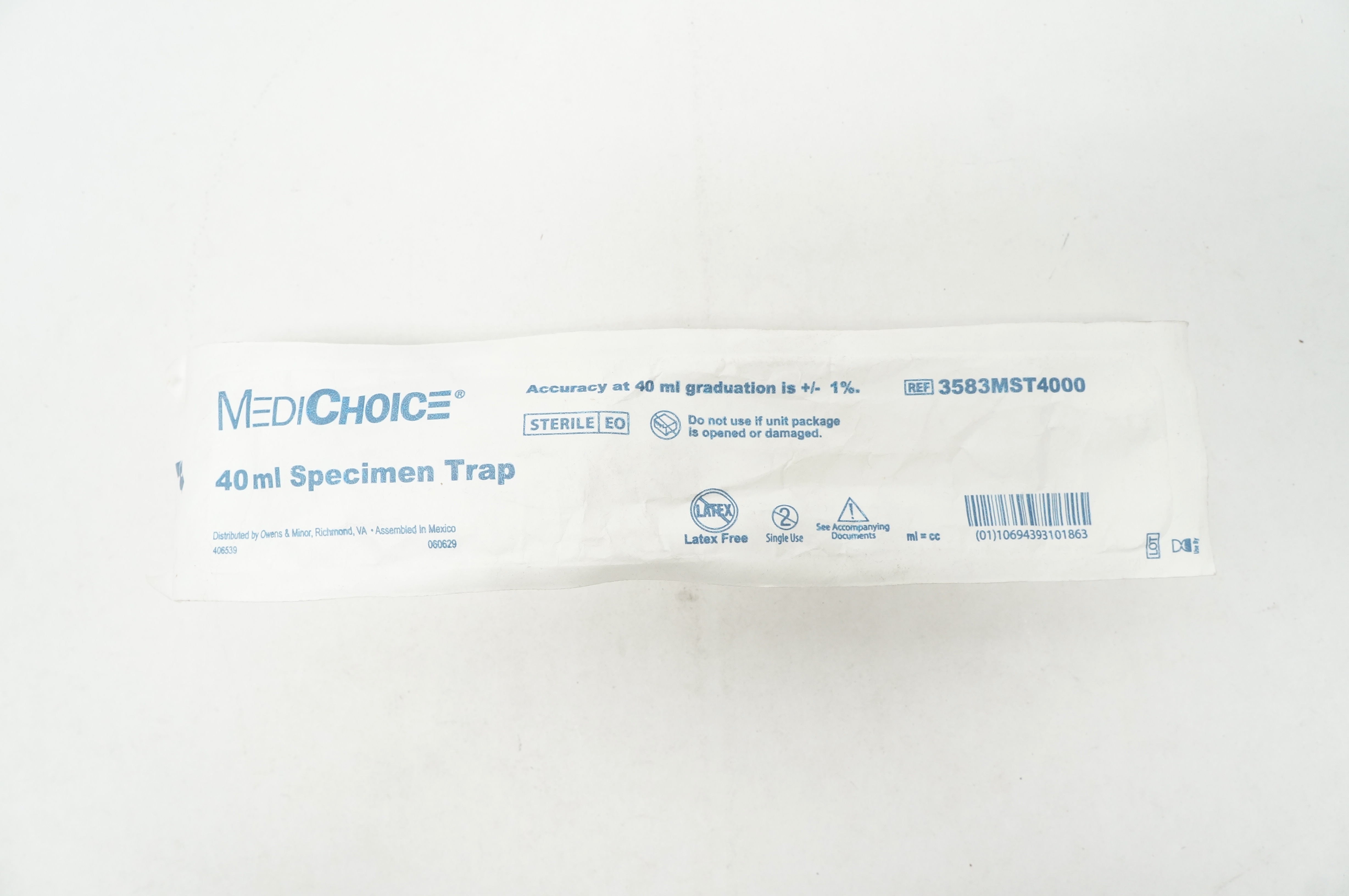 MediChoice 3583MST4000 Specimen Trap 40mL (x)