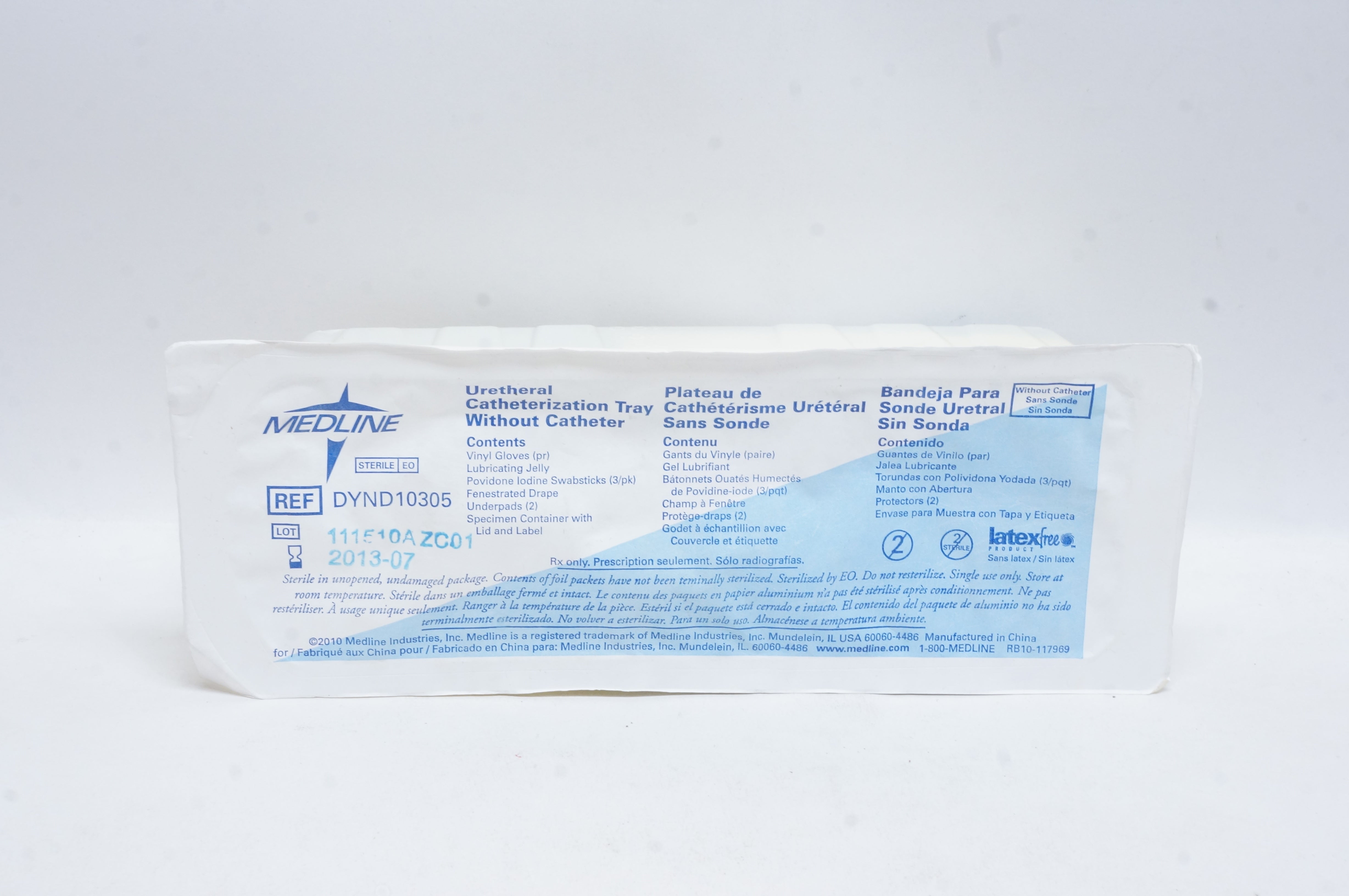 Medline DYND10305 Uretheral Cath. Tray (x)