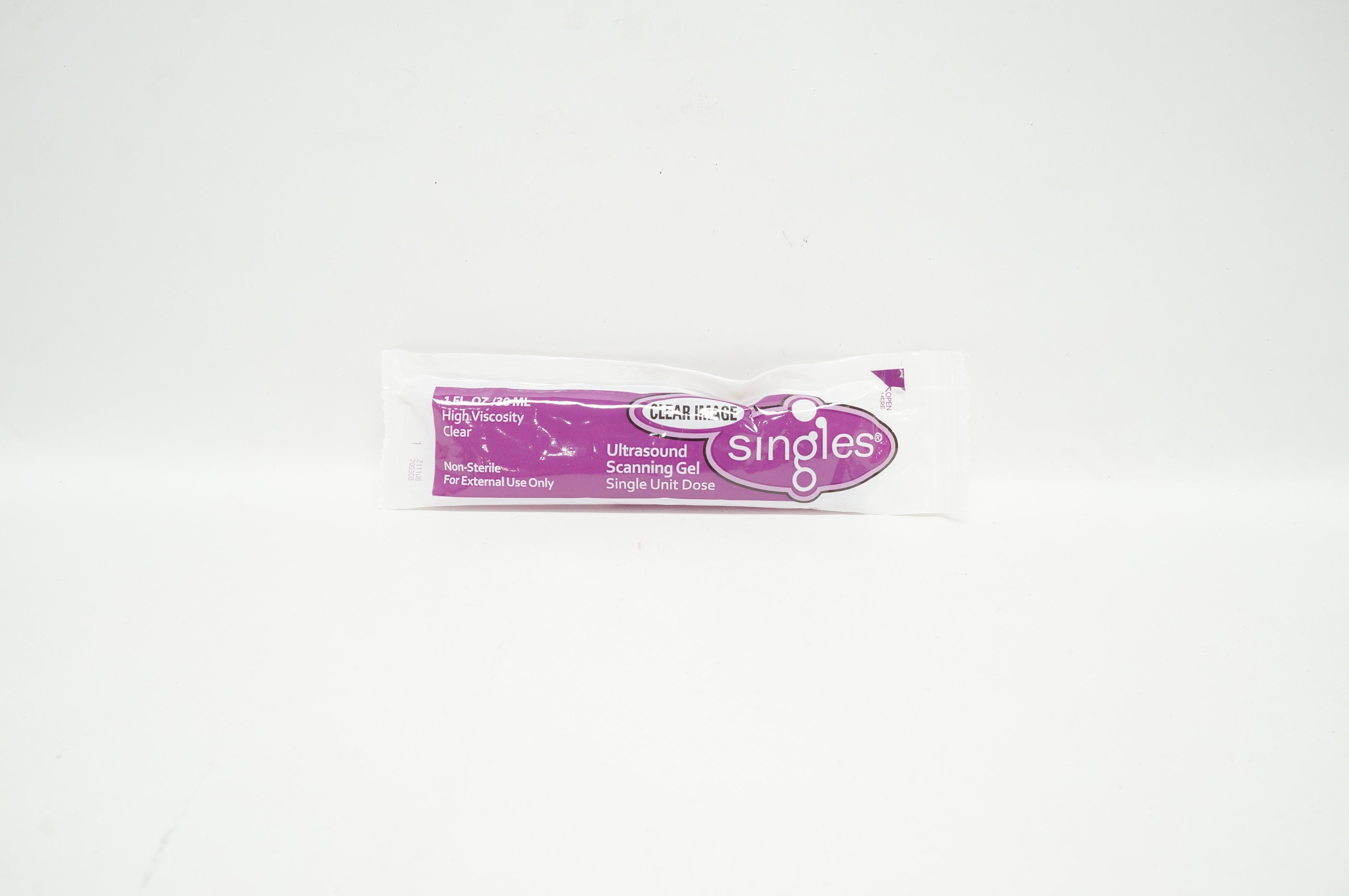 Next Medical 02-400-030 Ultrasound Gel High Viscosity, Clear, 30mL - Pack of 100