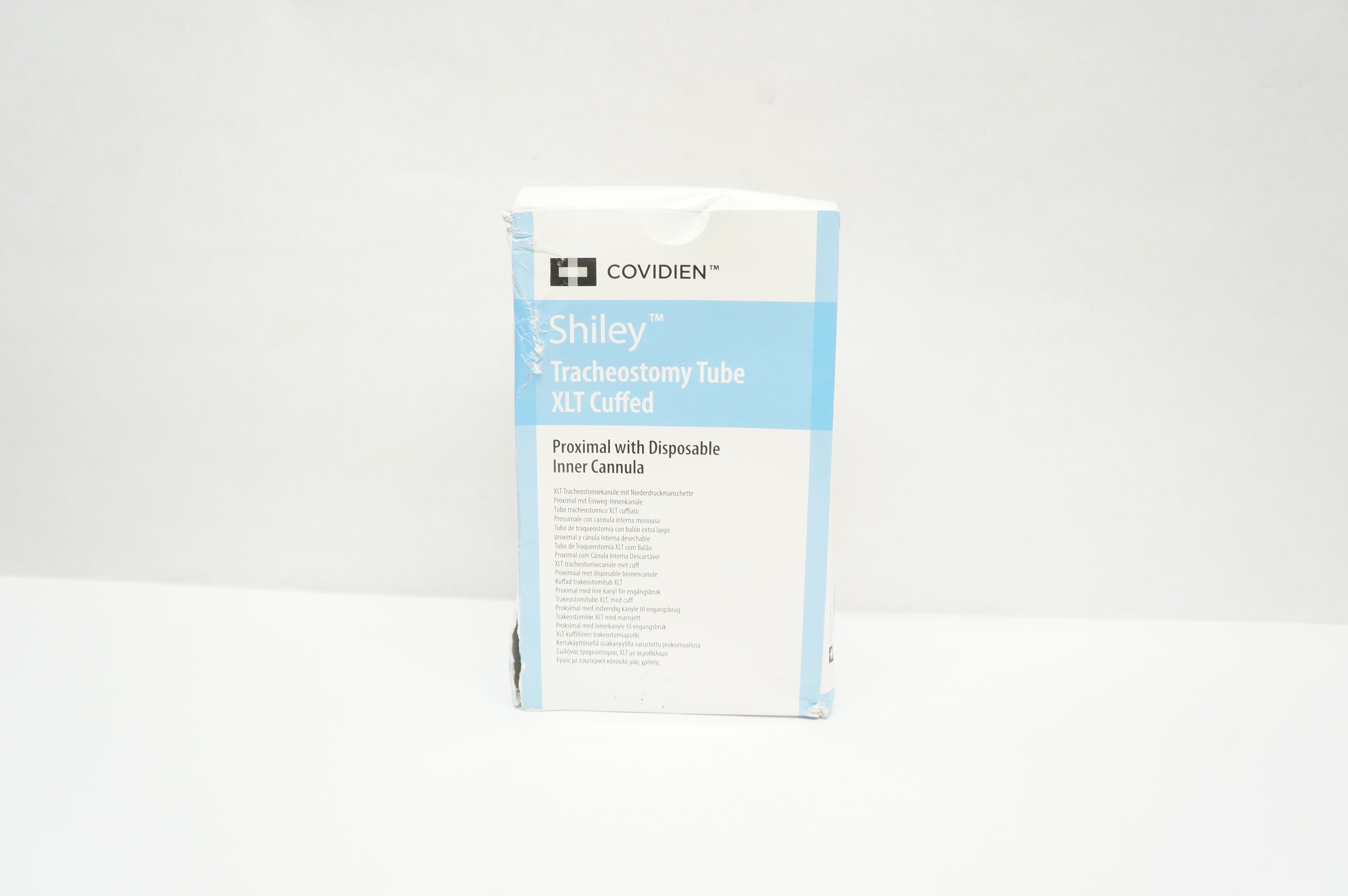 Covidien 80XLTCP Shiley Tracheostomy Tube XLT Cuffed 8.0 ID  x 13.3 OD x 35.0mm