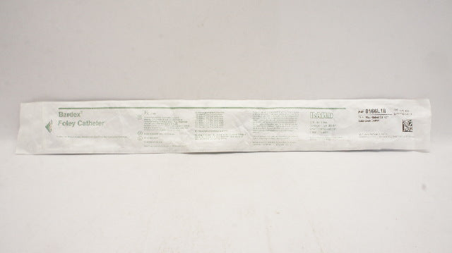 Bard 0166L18 Bardex Foley Cath. 18 Fr. 30cc Ribbed Balloon Lubricious Coated (x)